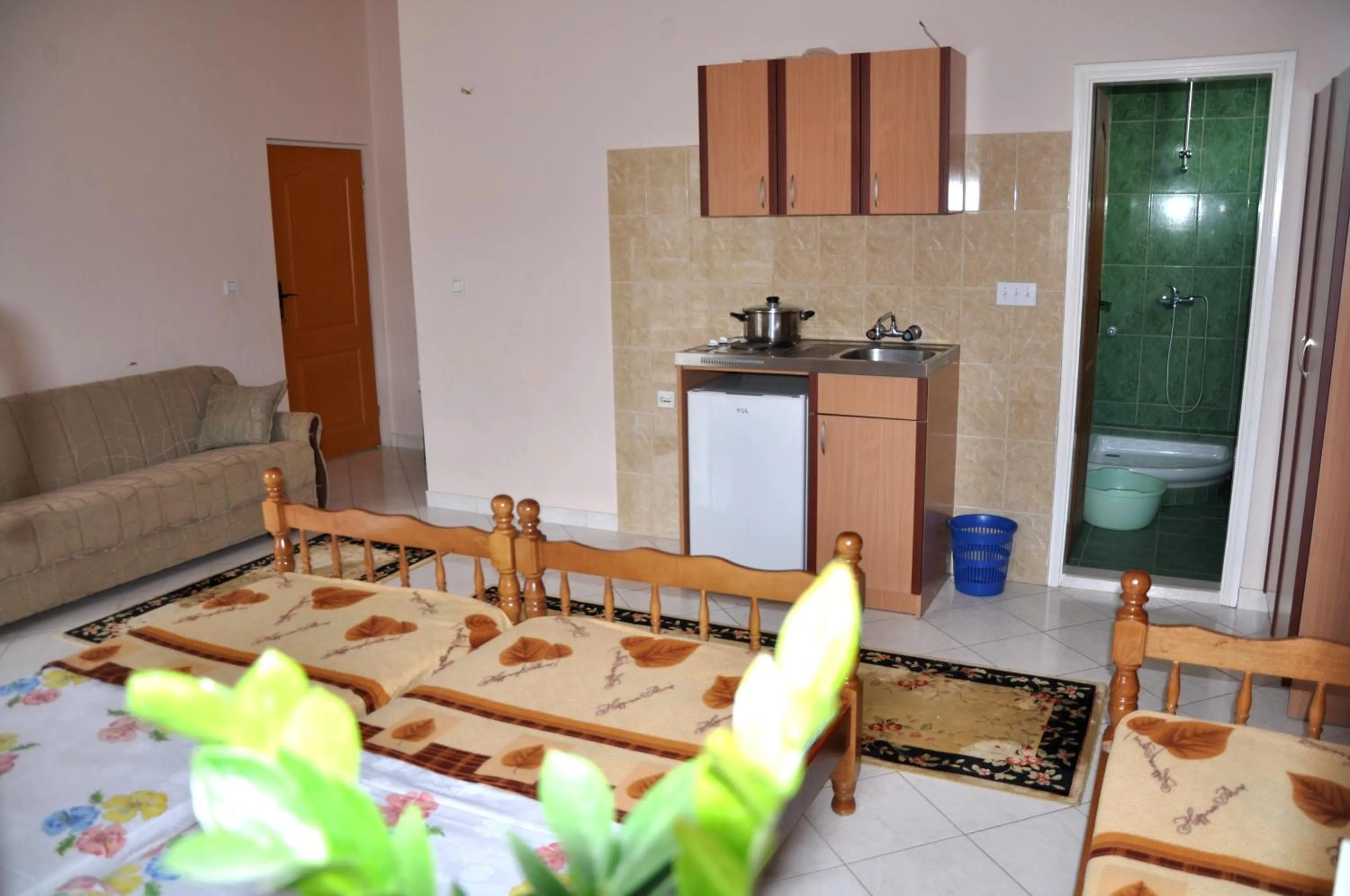 Bed in Apartments Perezaj