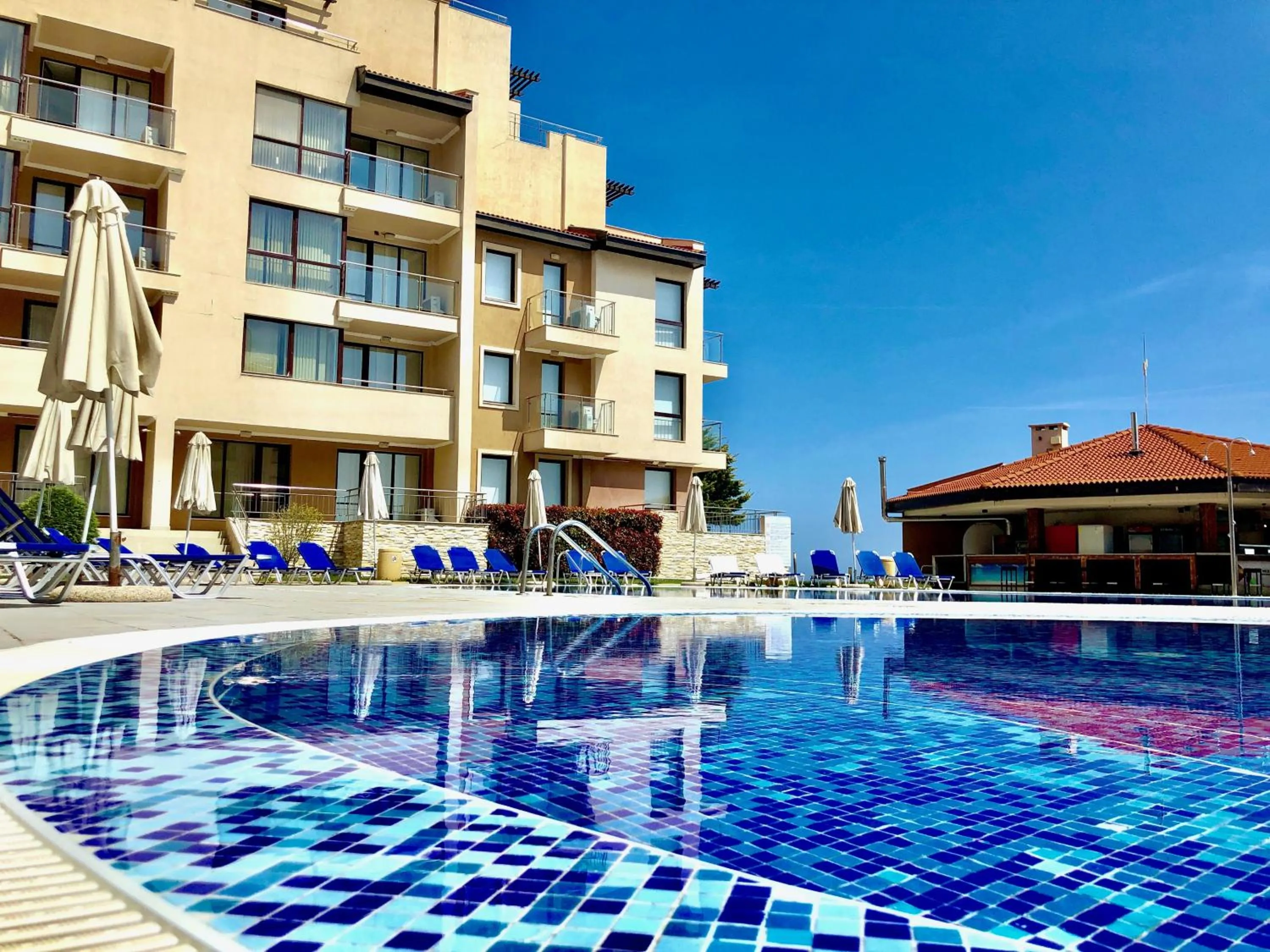 Property building in Obzor Beach Resort