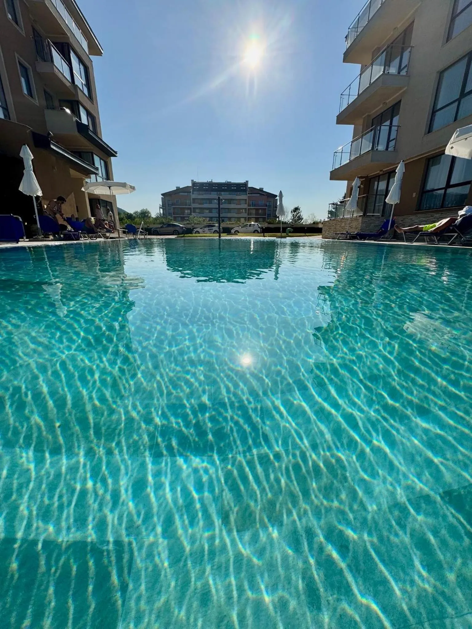 Property building in Obzor Beach Resort