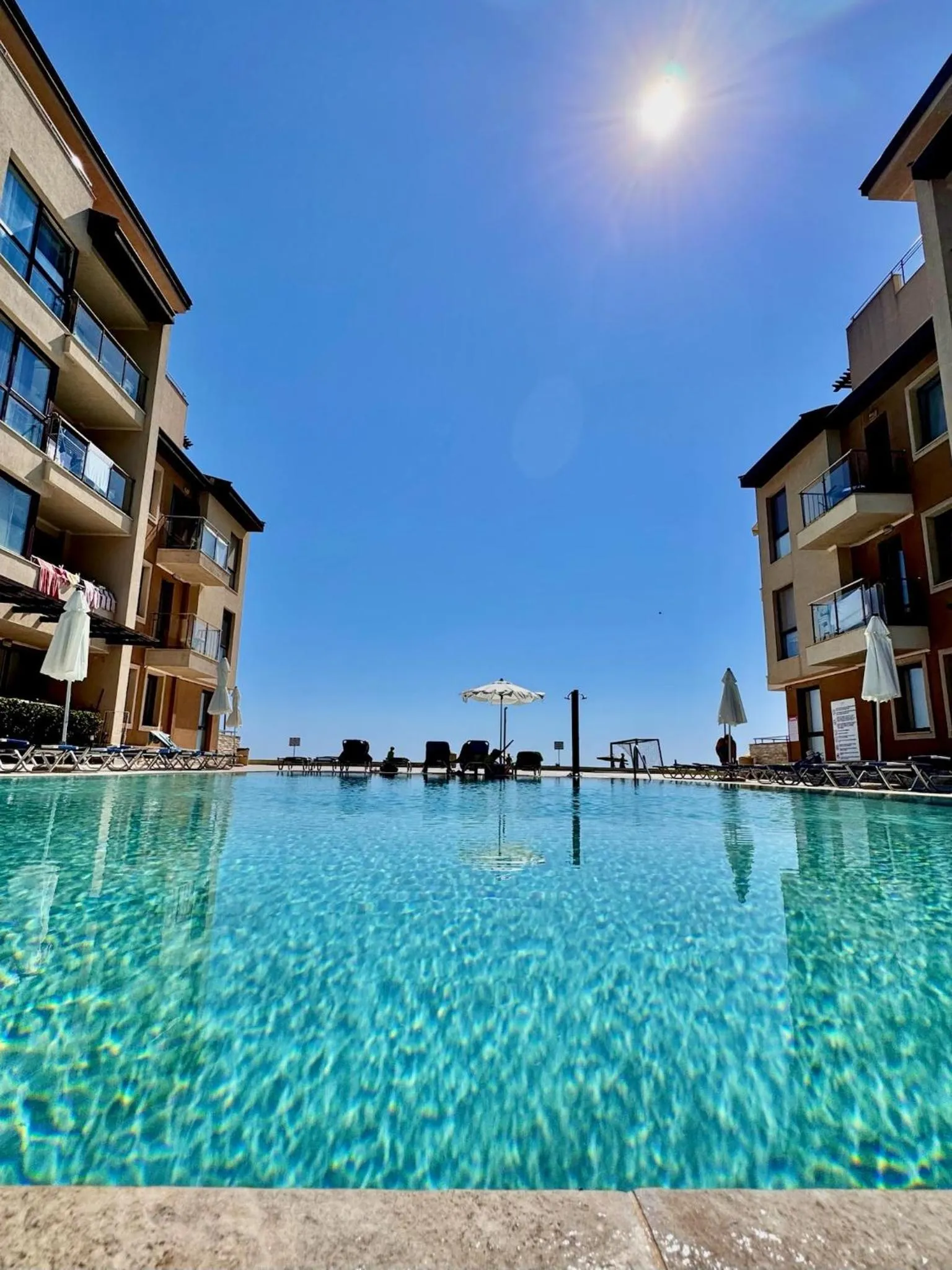 Property building in Obzor Beach Resort