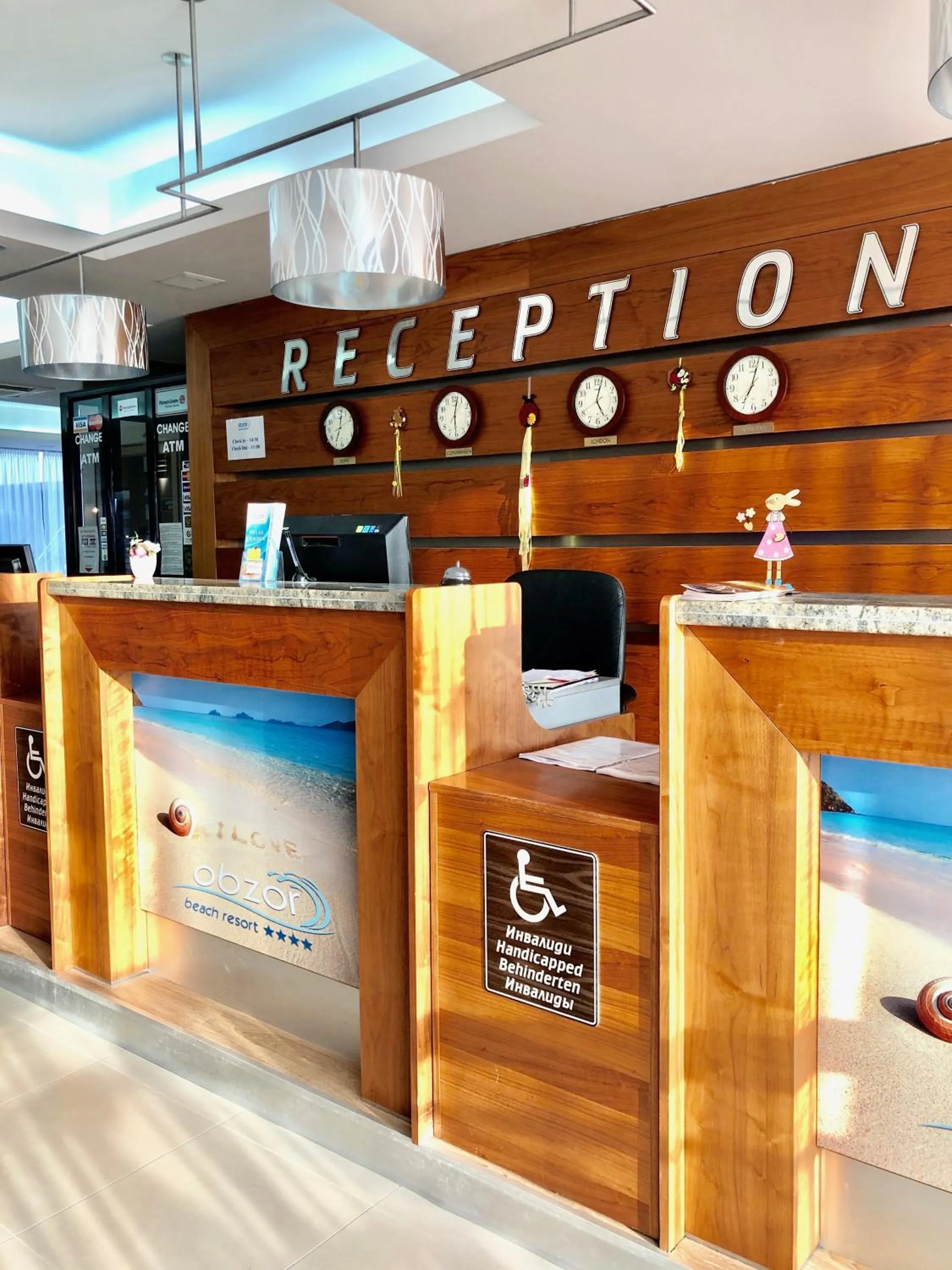 Lobby or reception in Obzor Beach Resort