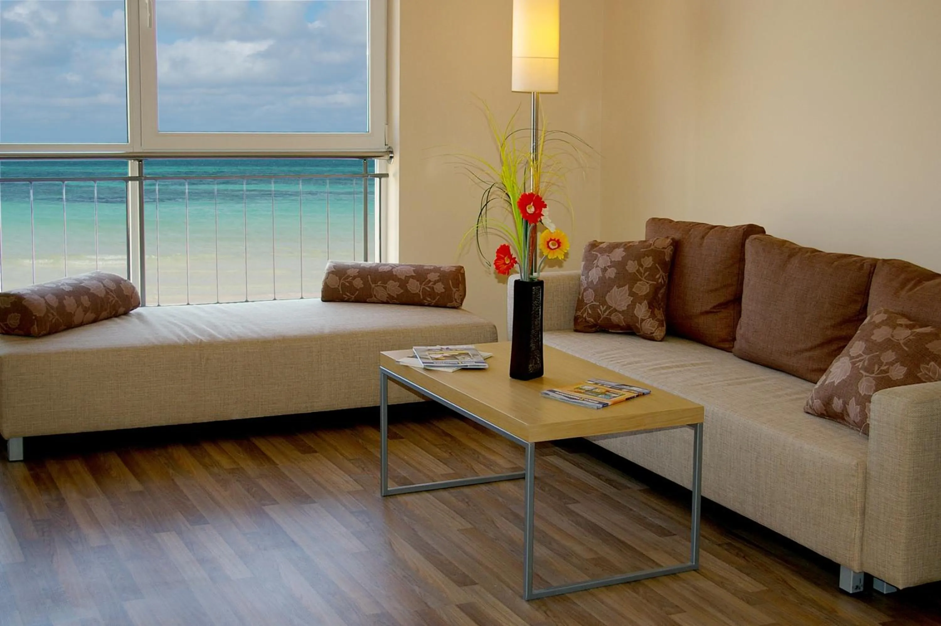 Seating area in Obzor Beach Resort