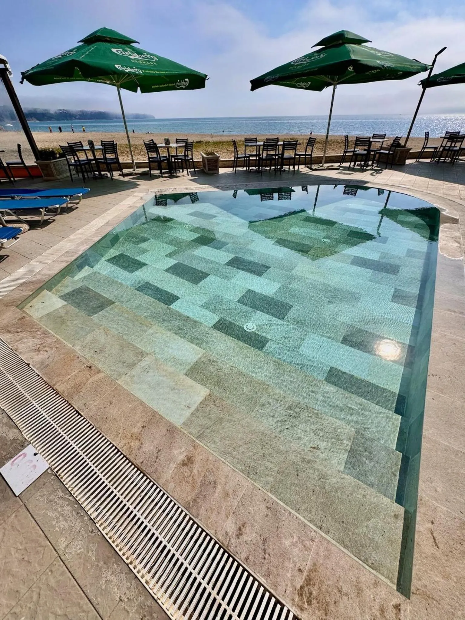 Pool view in Obzor Beach Resort