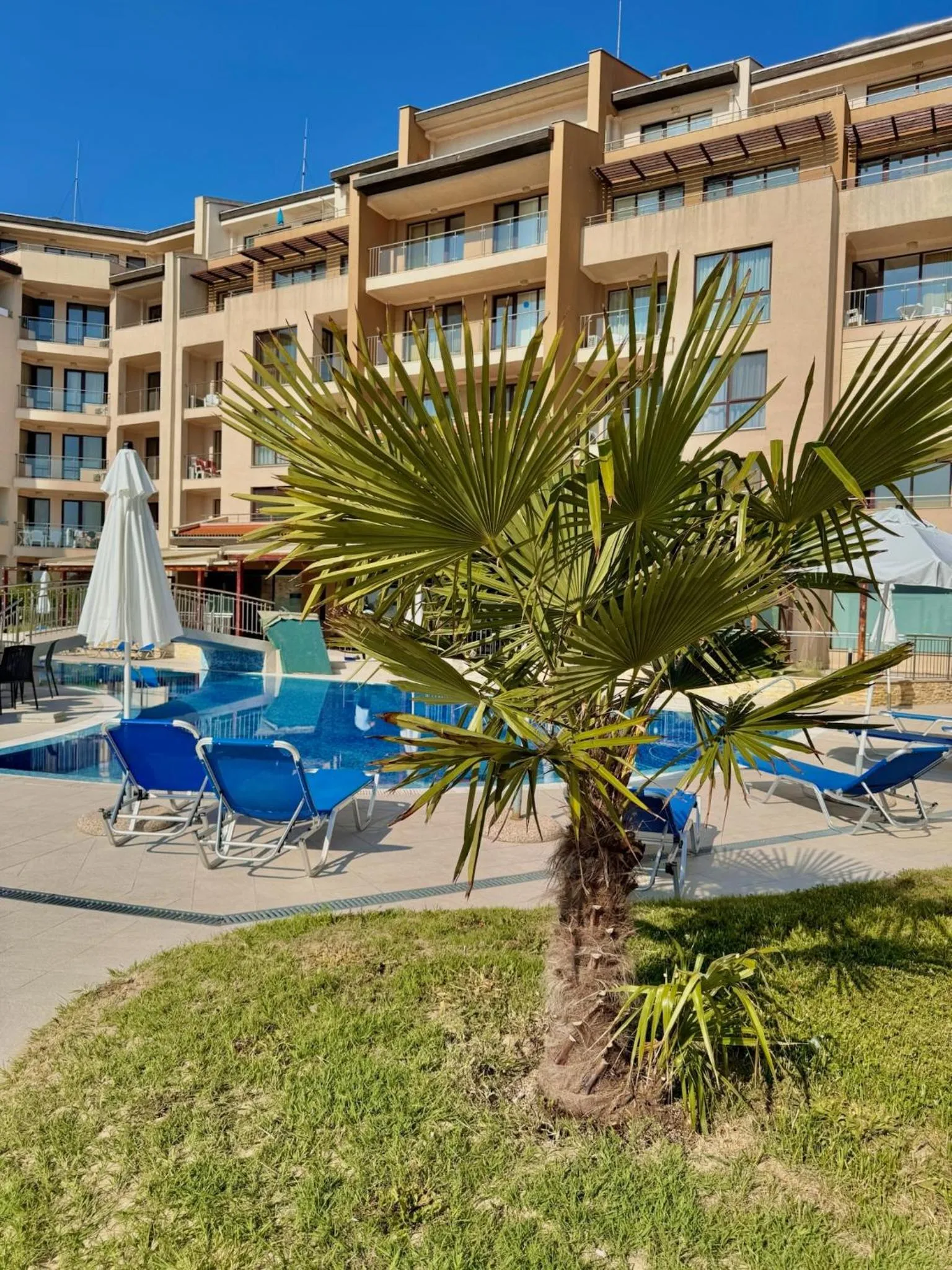 Property building in Obzor Beach Resort