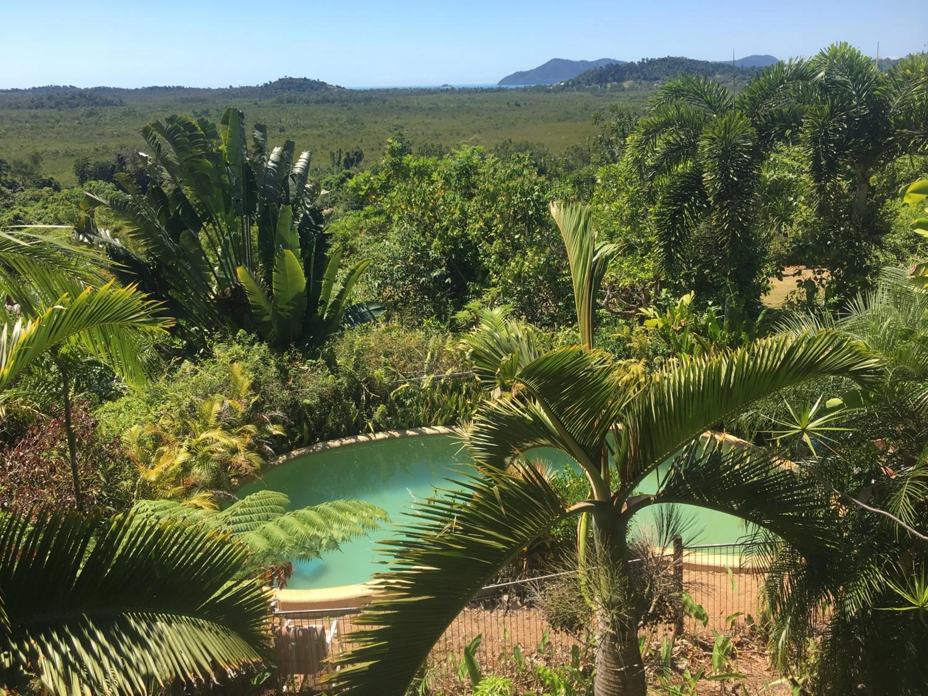 Swimming pool in Mission Beach Escape BnB