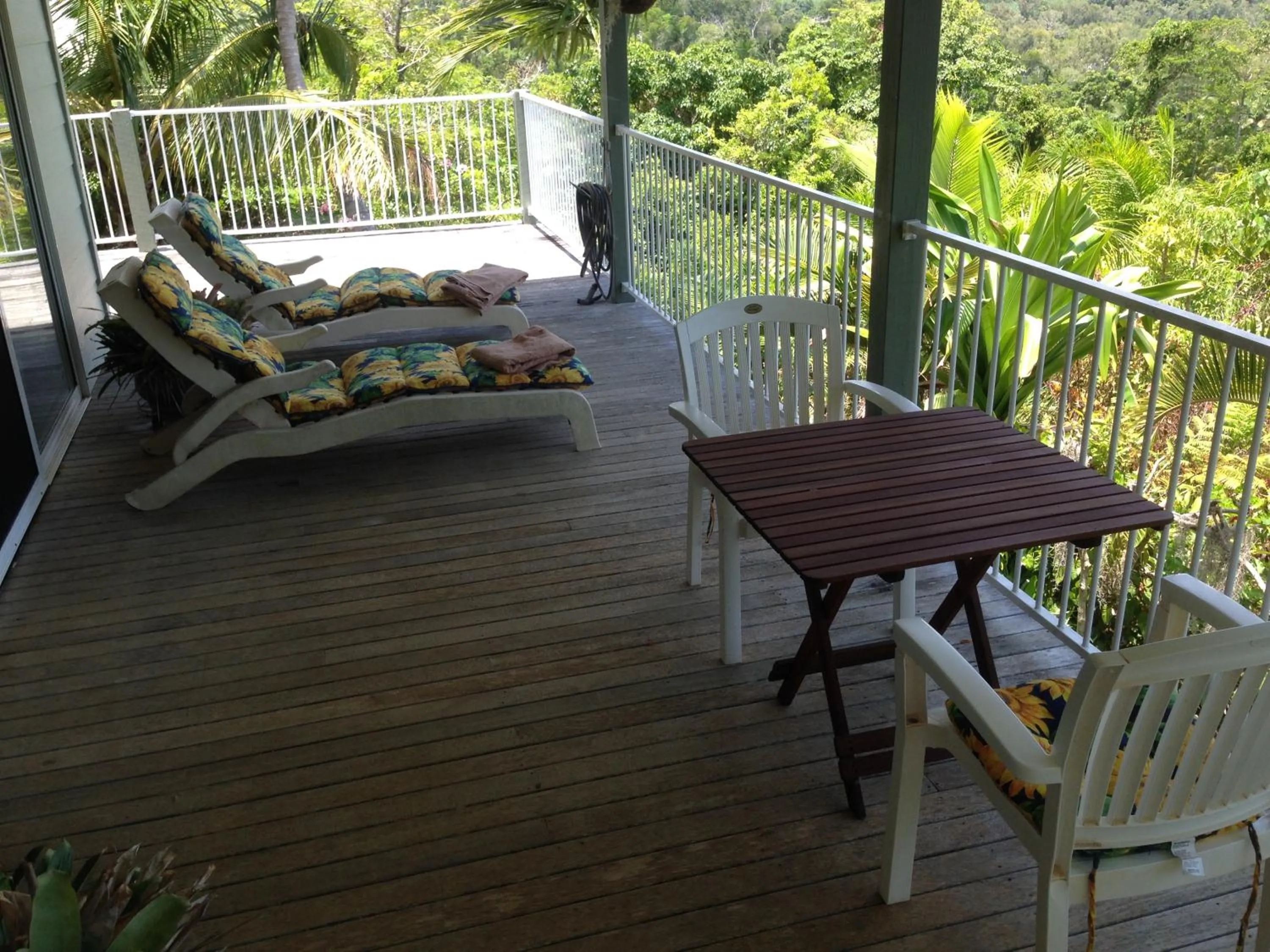 Balcony/Terrace in Mission Beach Escape BnB