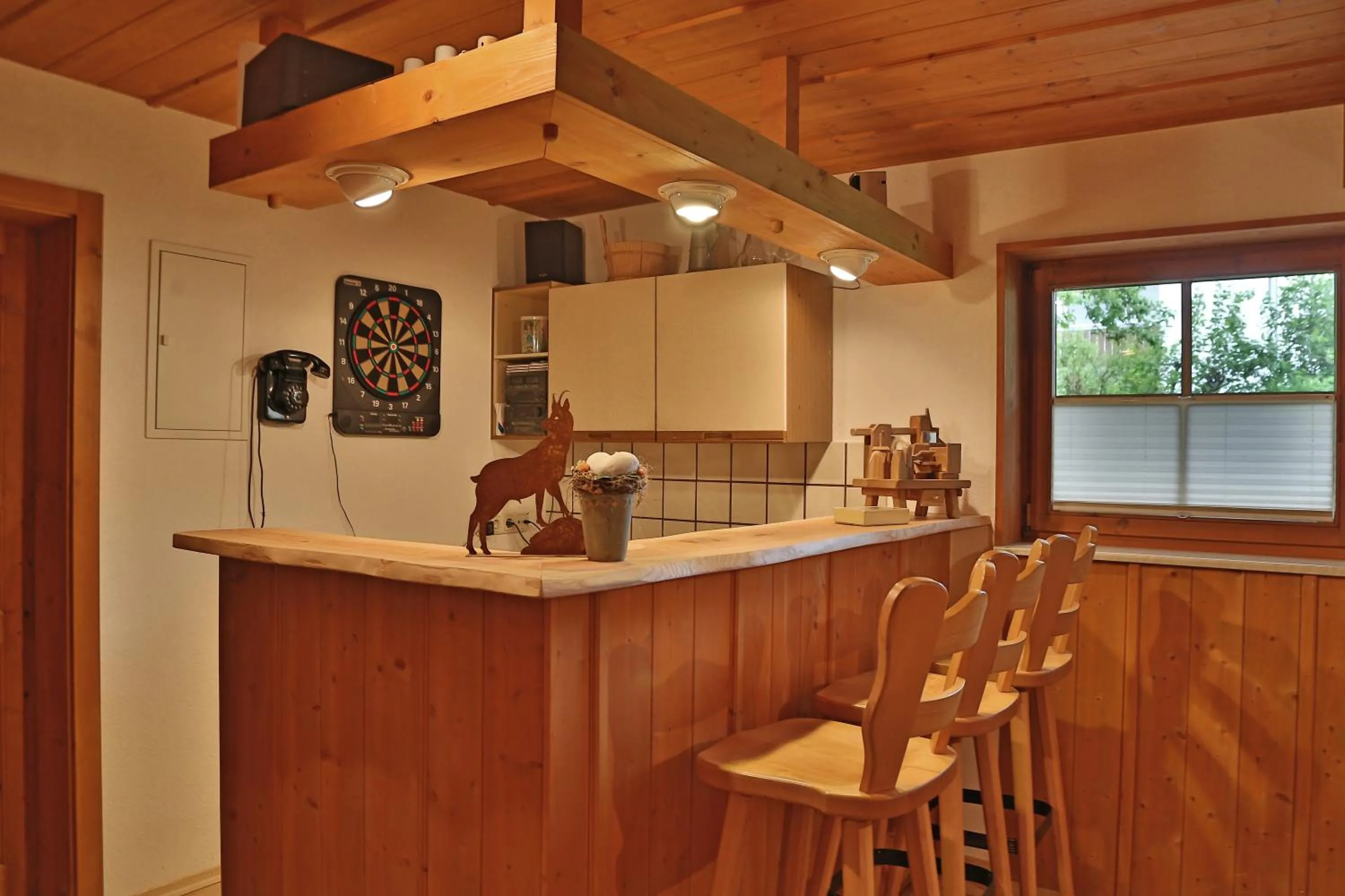 Darts in Alpenstern Finy, Bio-Gästehaus