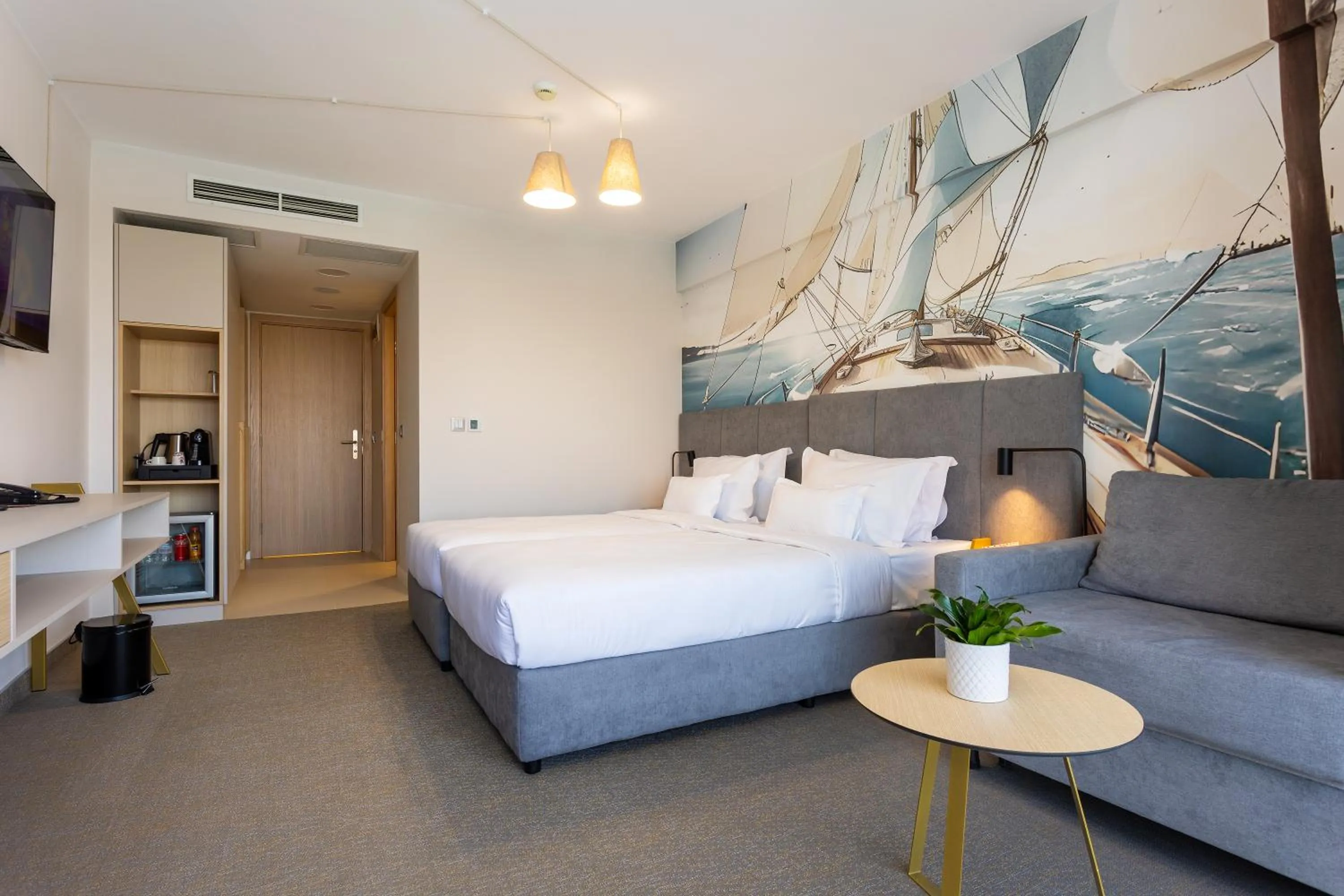 Bed in Hotel Antea - By The Sea