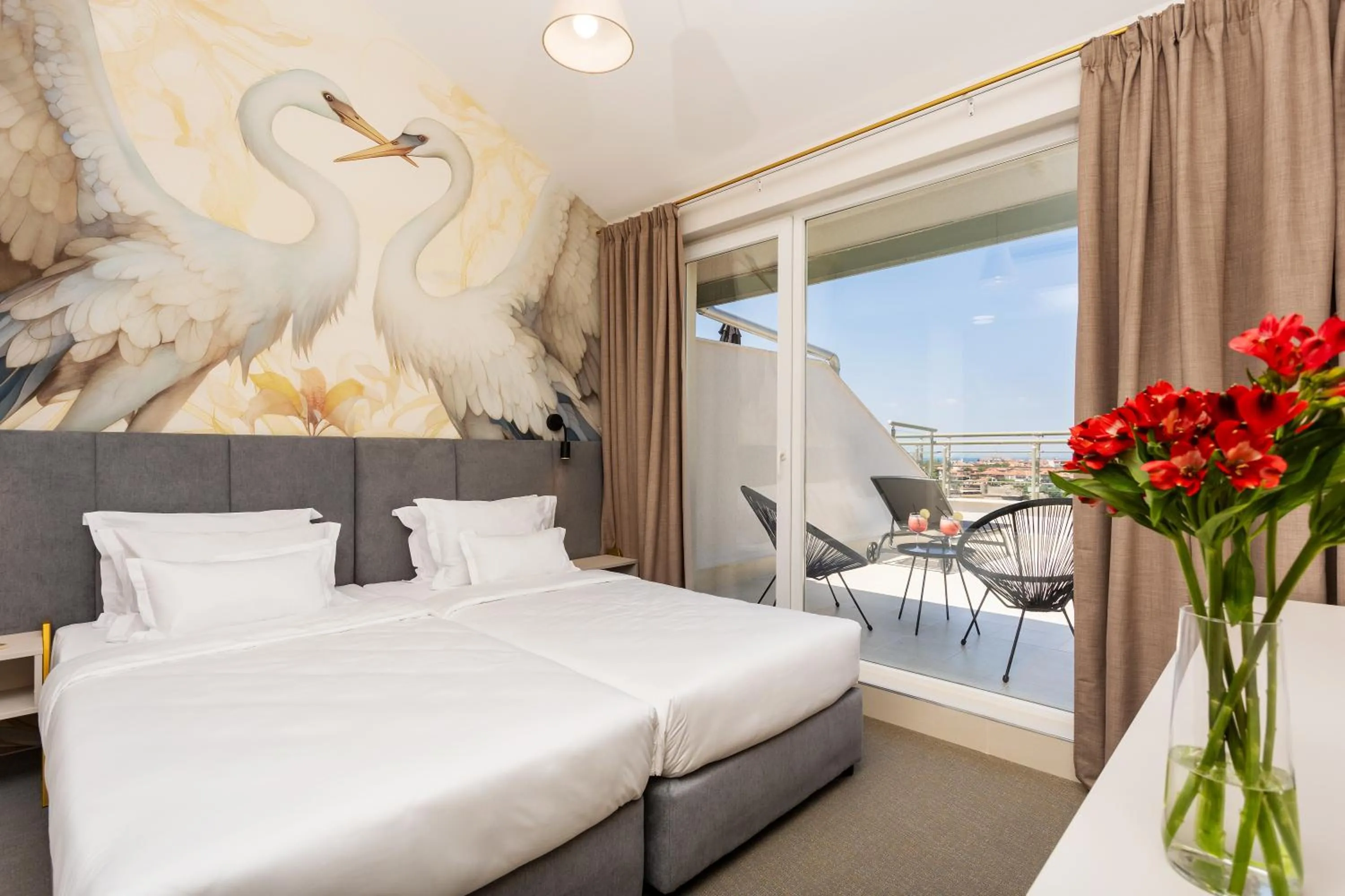 View (from property/room), Bed in Hotel Antea - By The Sea