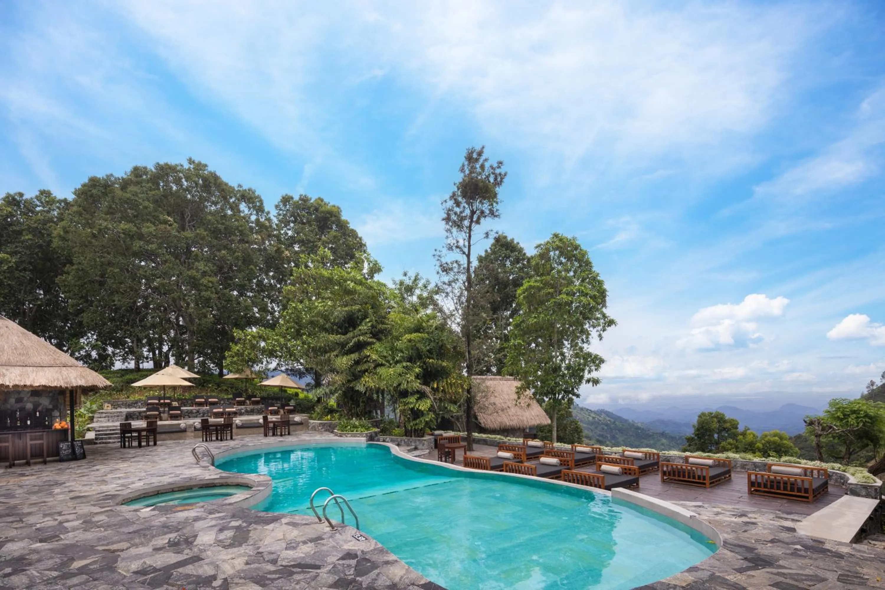 Pool view in 98 Acres Resort & Spa