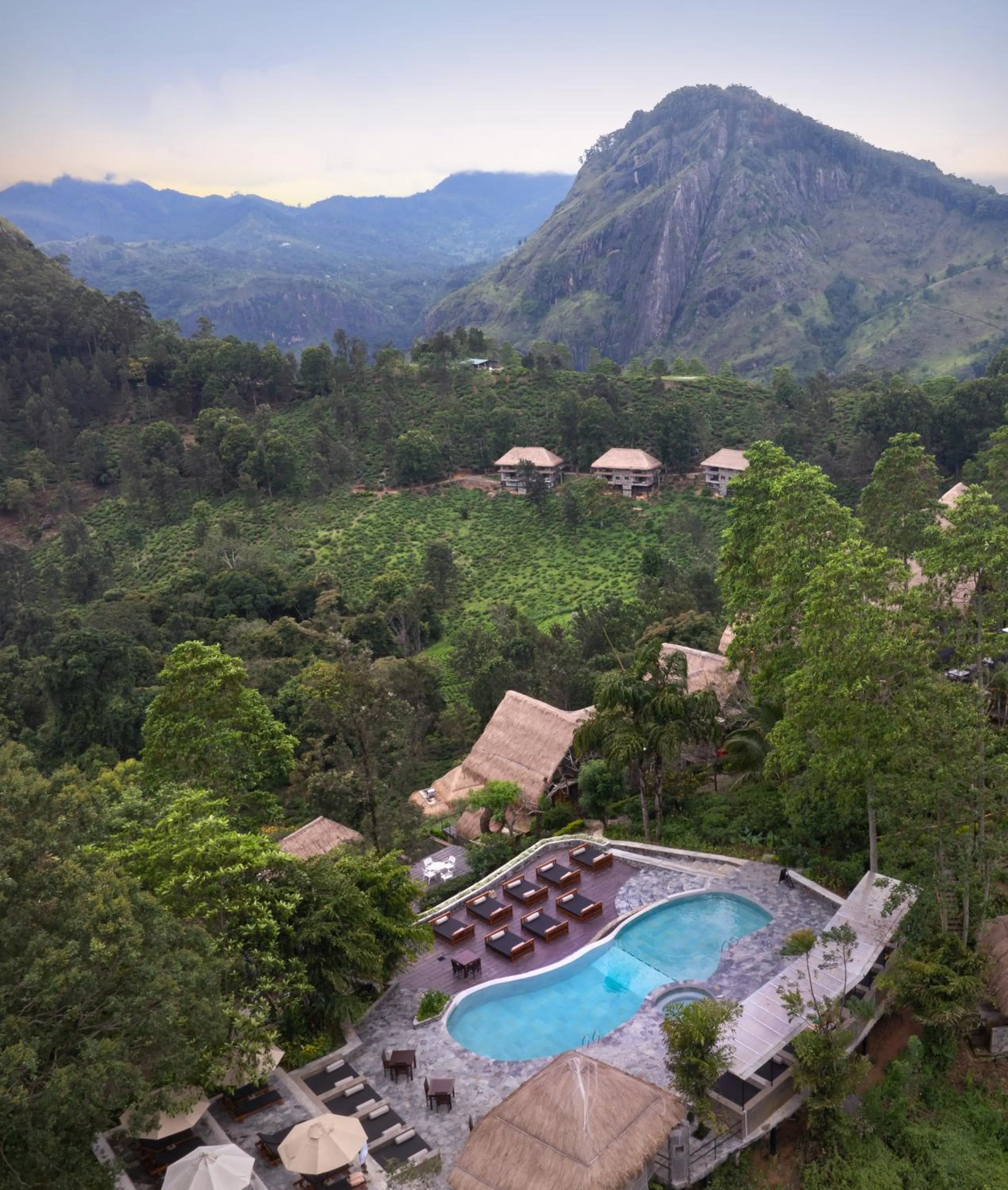 Swimming pool in 98 Acres Resort & Spa