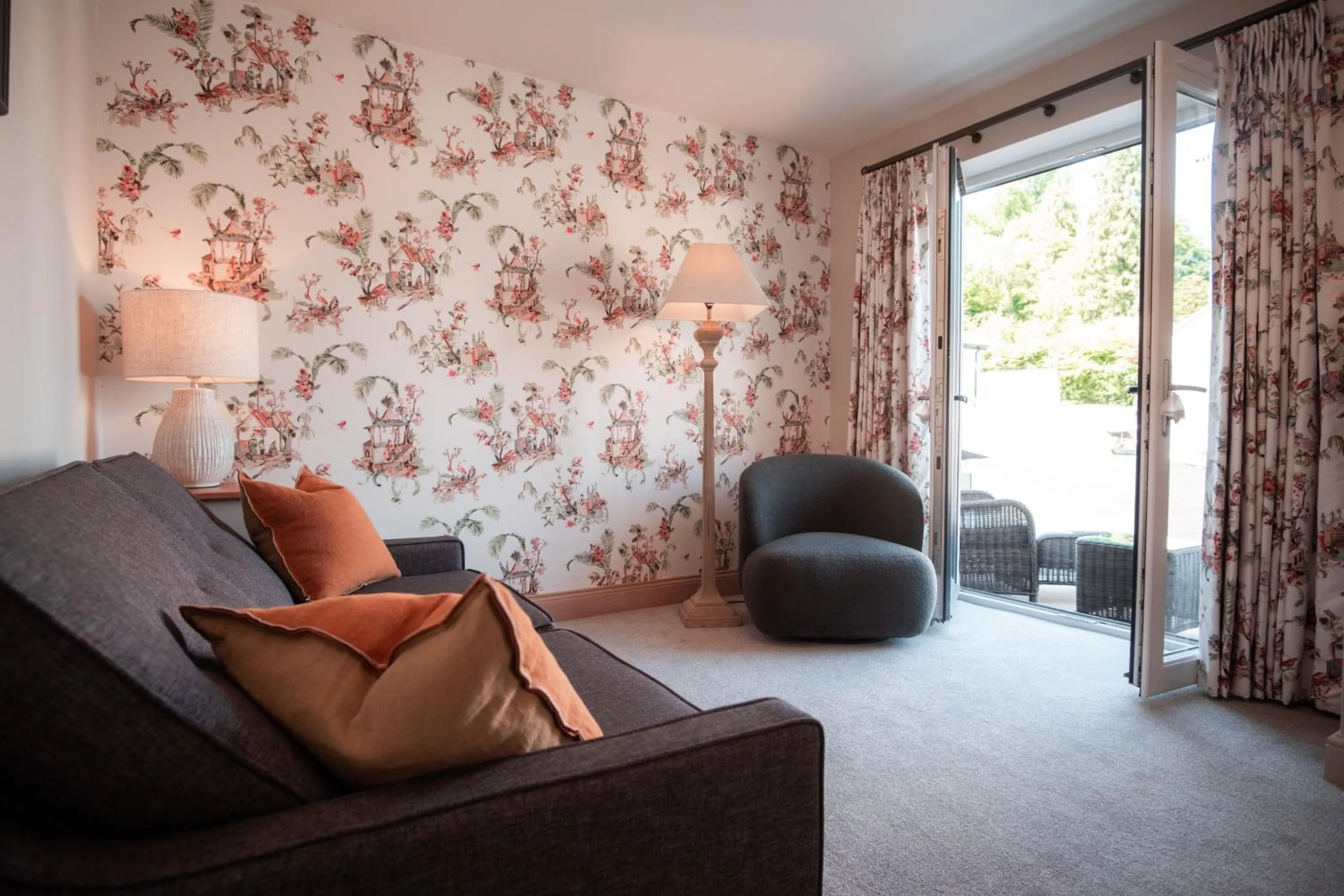Seating area in The Ruddings