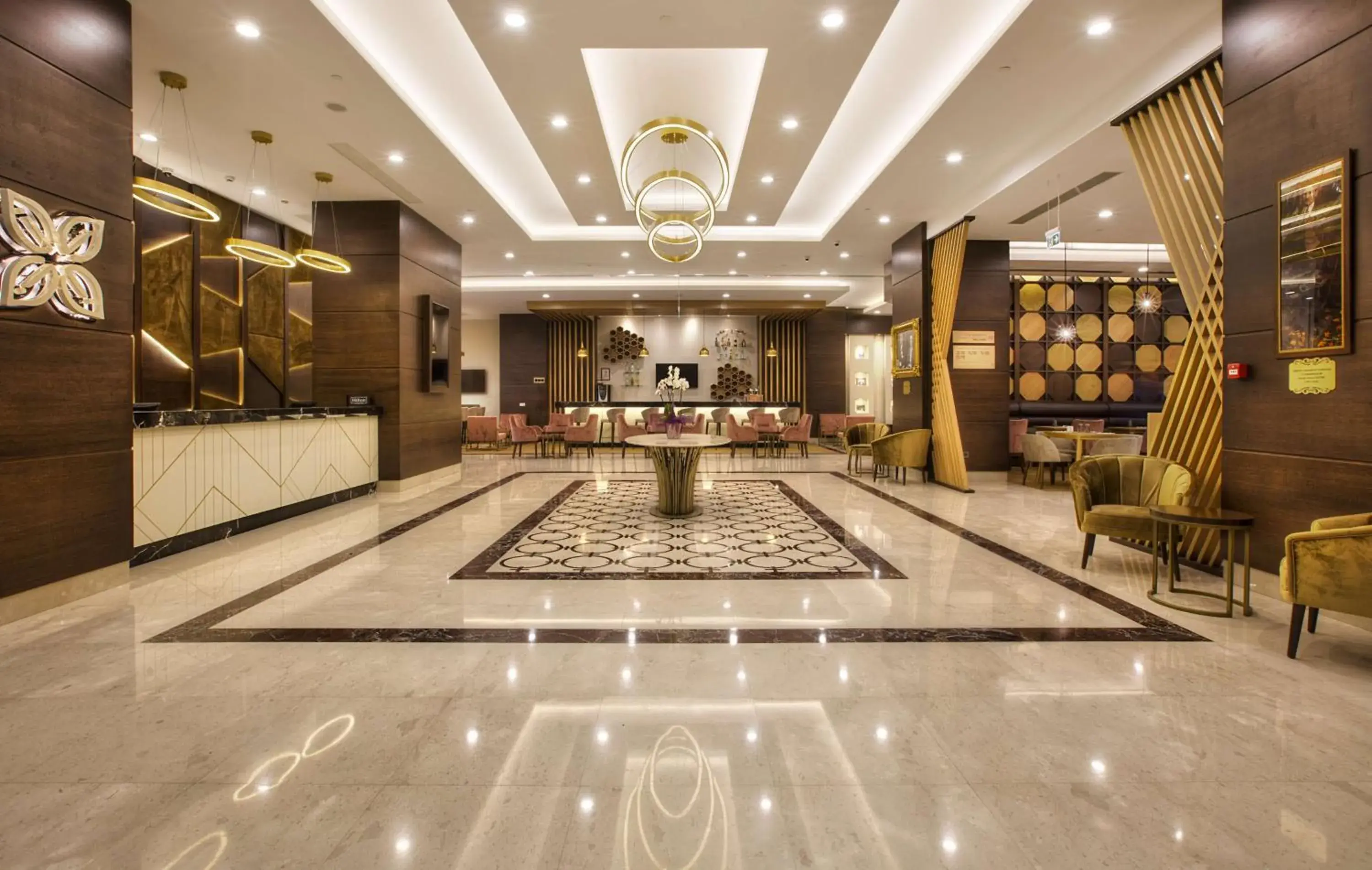 Lobby or reception in Hilton Garden Inn Isparta Lobby or reception in Hilton Garden Inn Isparta