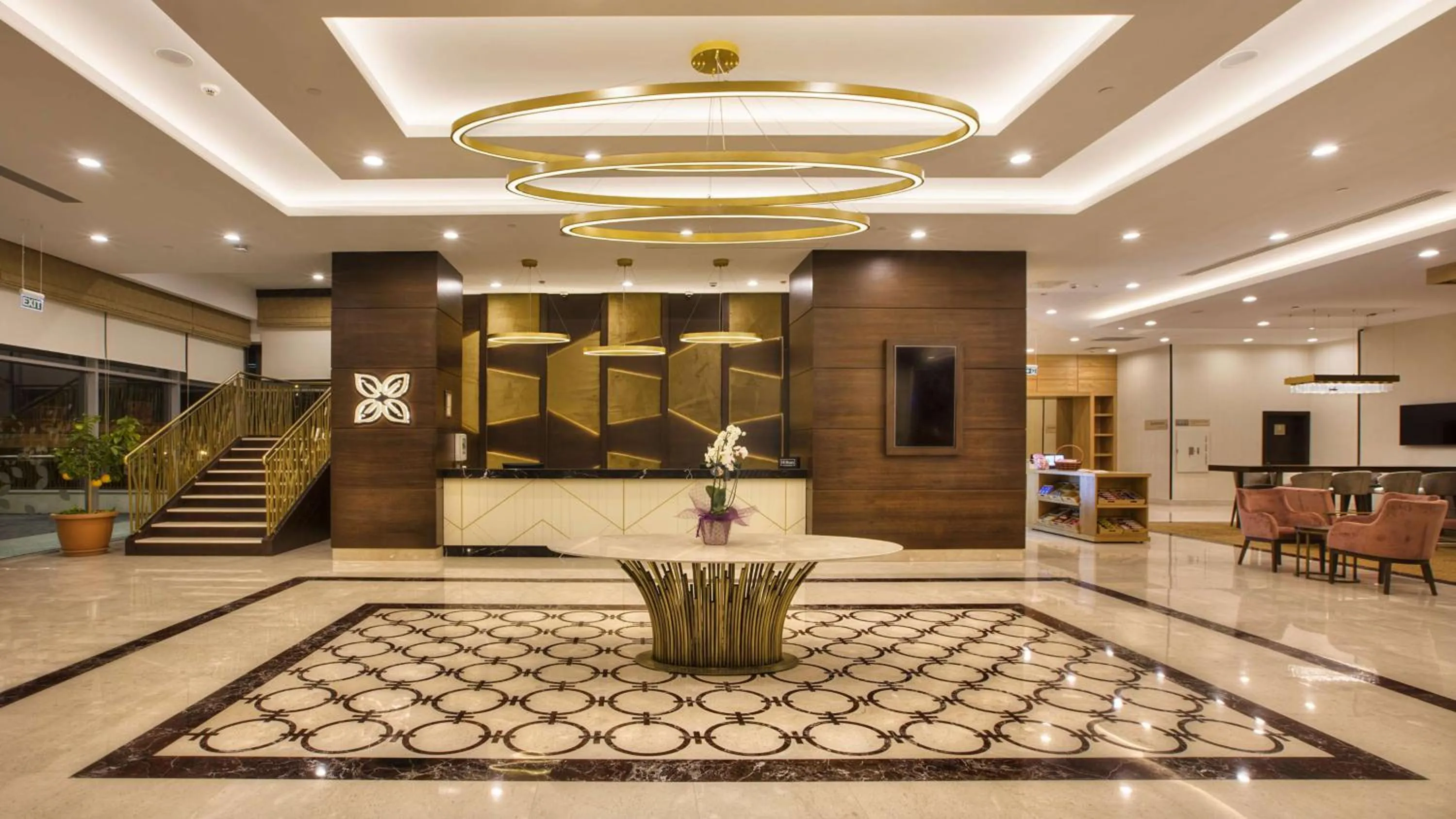 Lobby or reception in Hilton Garden Inn Isparta