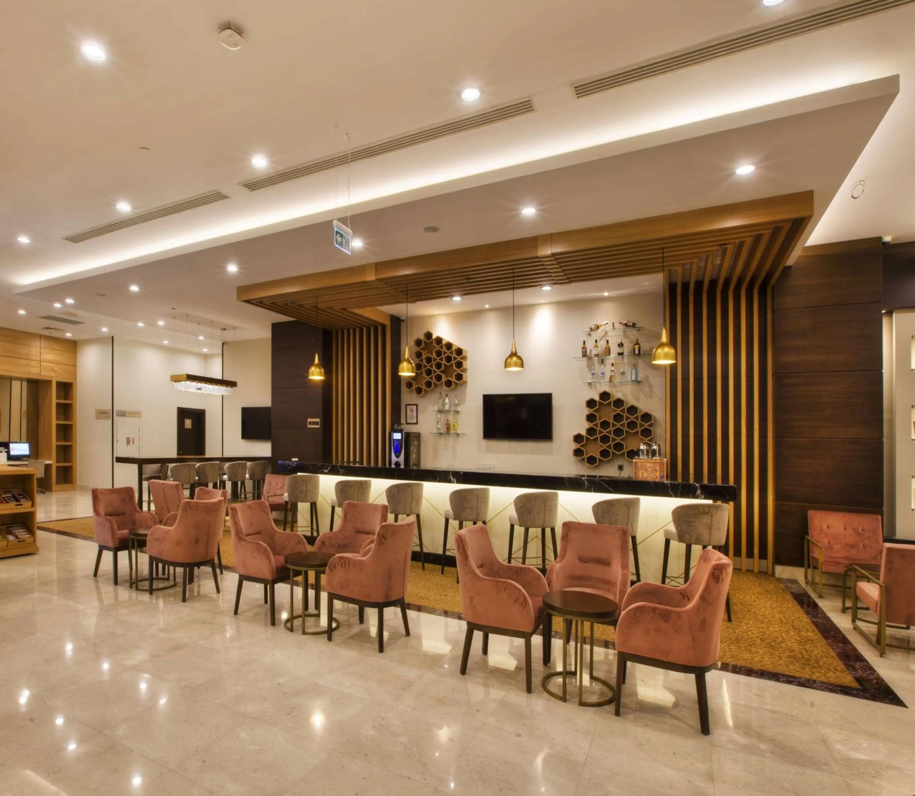 Lounge or bar in Hilton Garden Inn Isparta