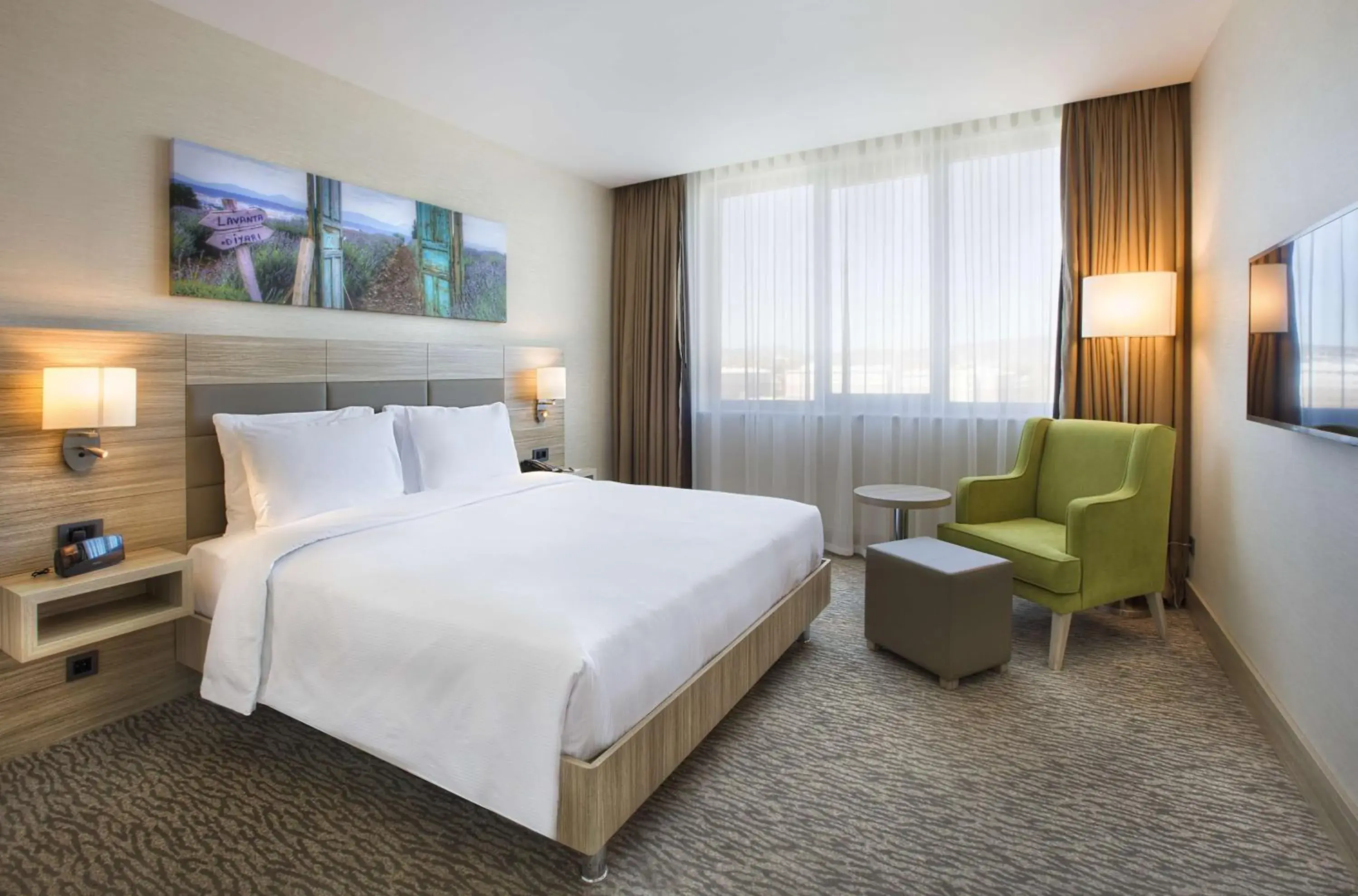 Living room, Bed in Hilton Garden Inn Isparta Living room, Bed in Hilton Garden Inn Isparta