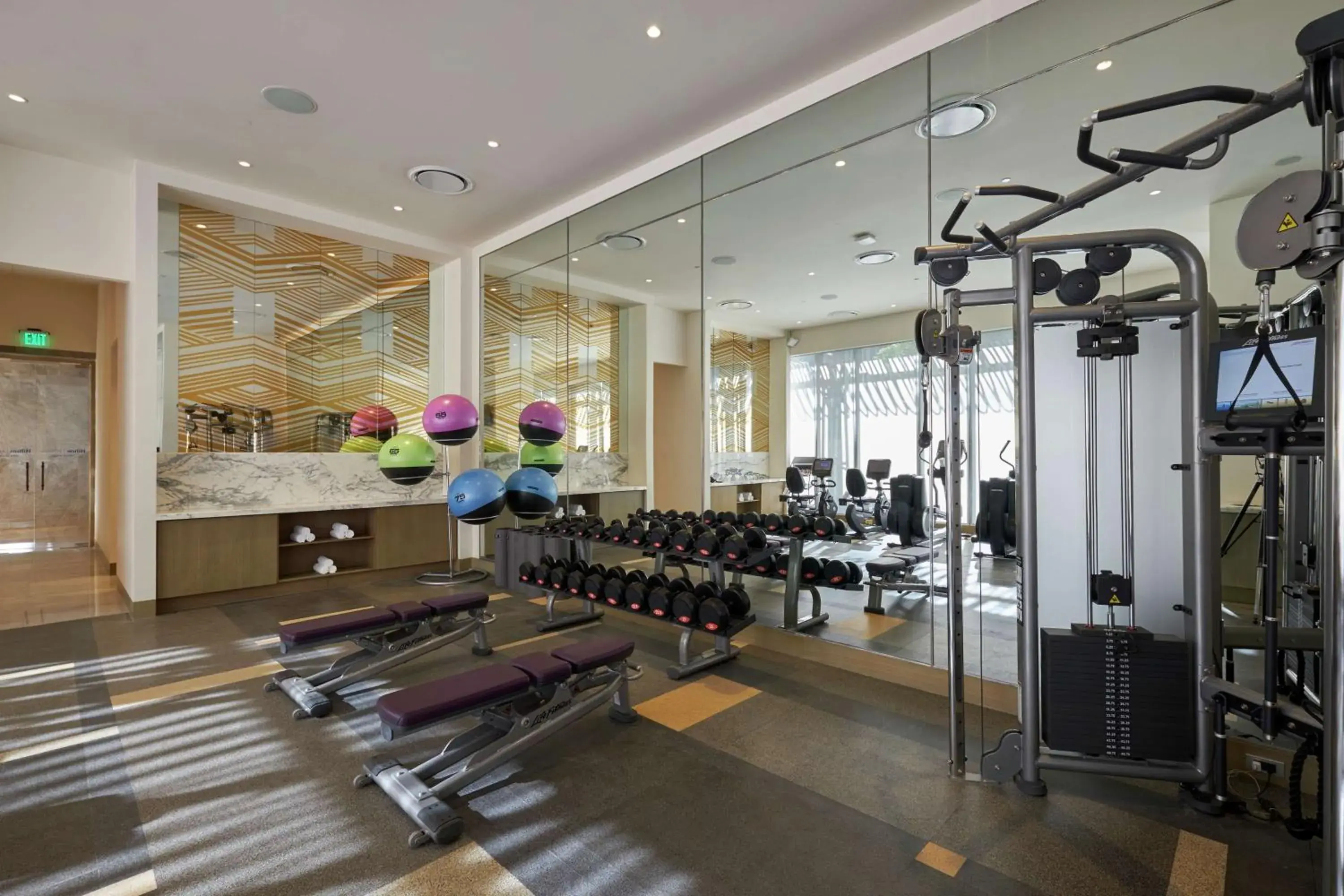 Fitness centre/facilities in Hilton Manila Newport World Resorts Fitness centre/facilities in Hilton Manila Newport World Resorts