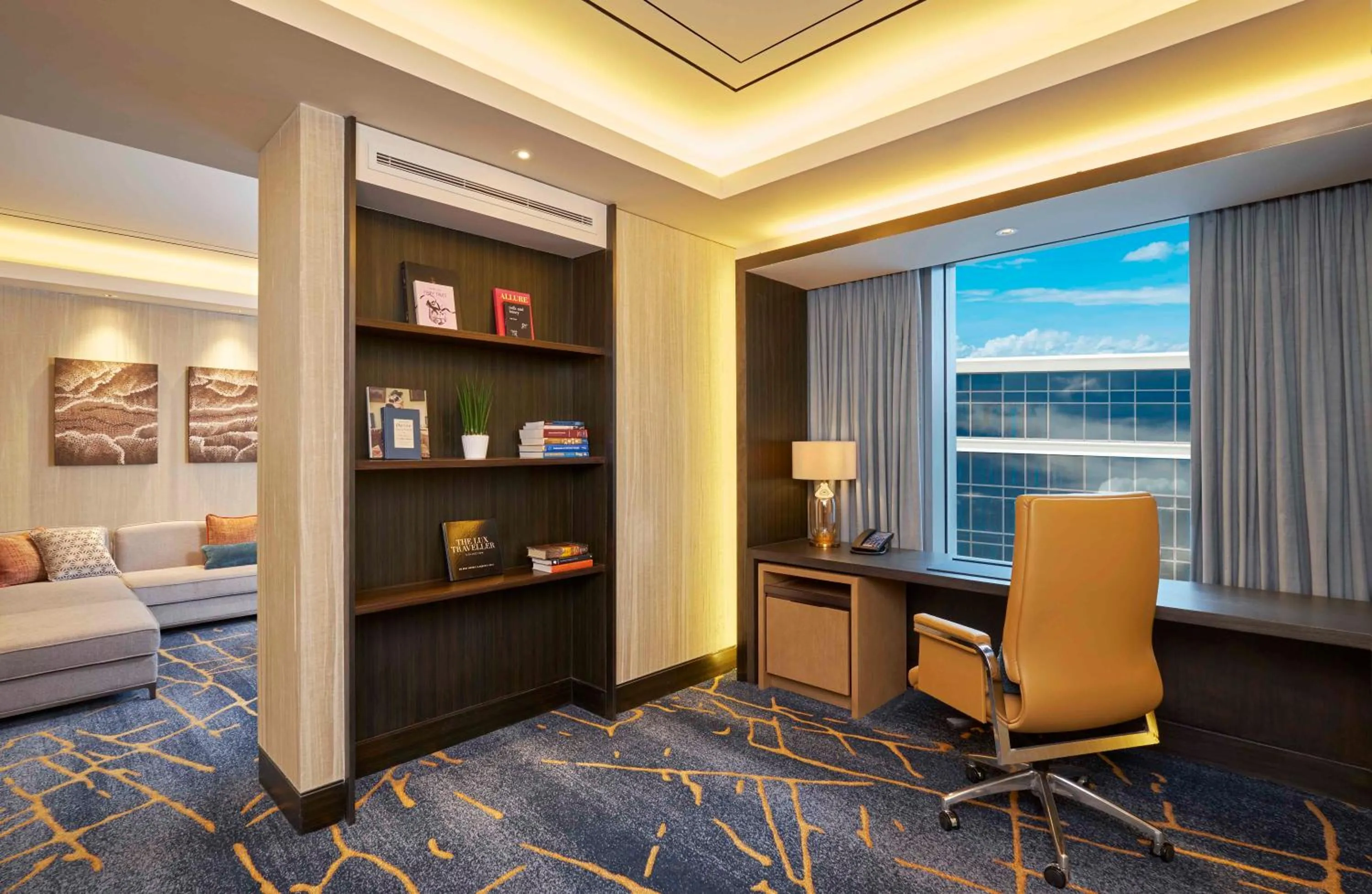 Bedroom in Hilton Manila Newport World Resorts