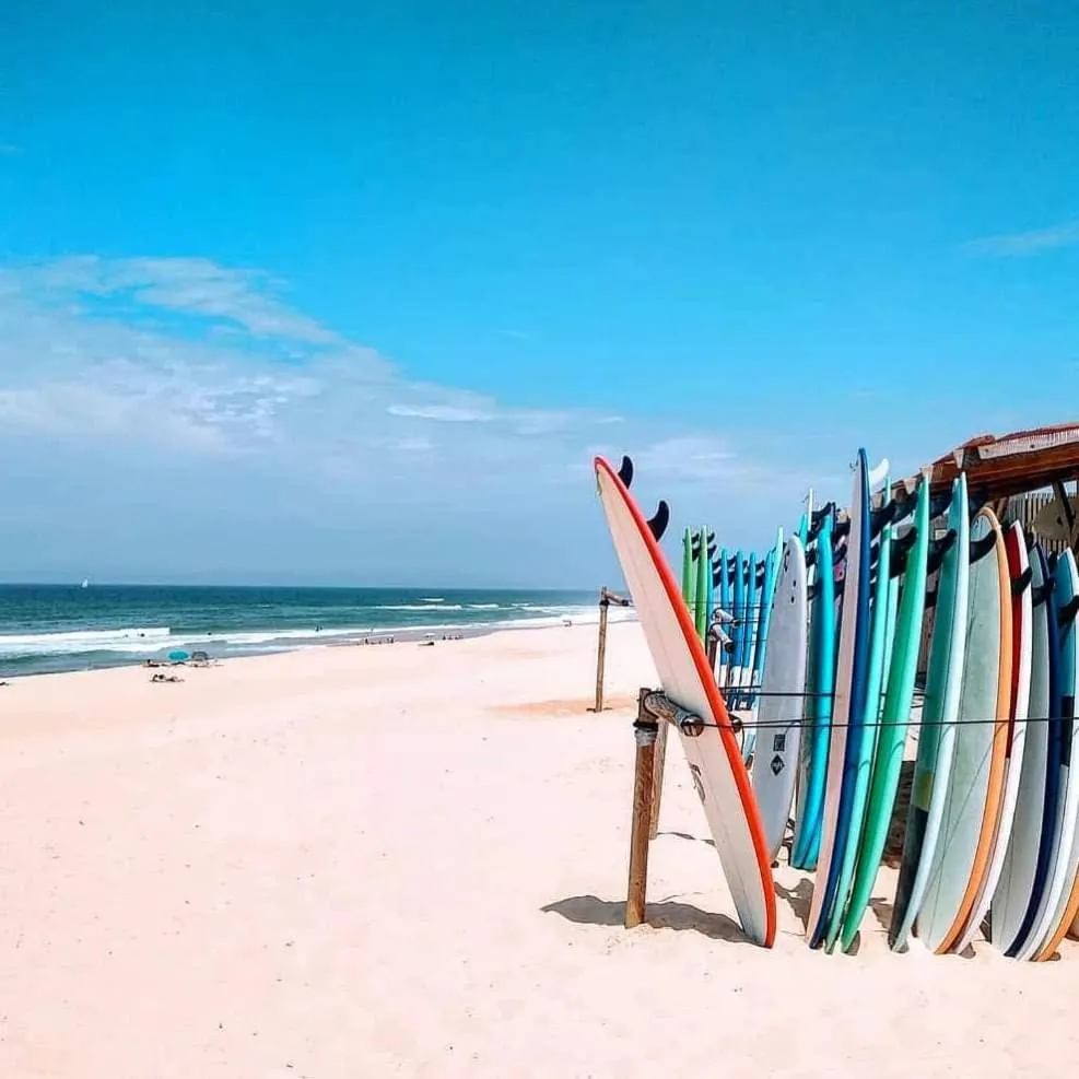 Beach in Castaway Hostel