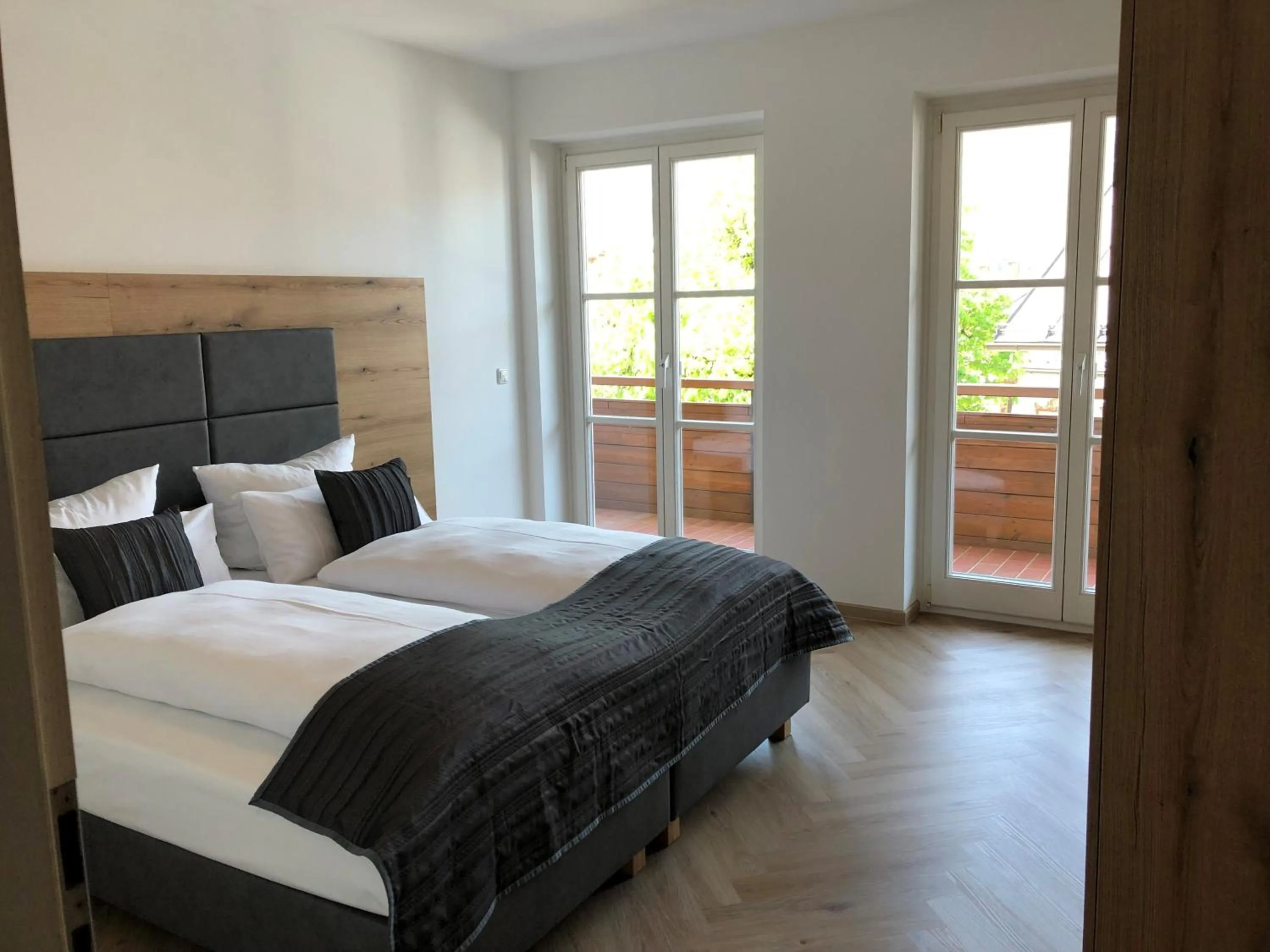 Bedroom, Bed in Hotel Alte Post