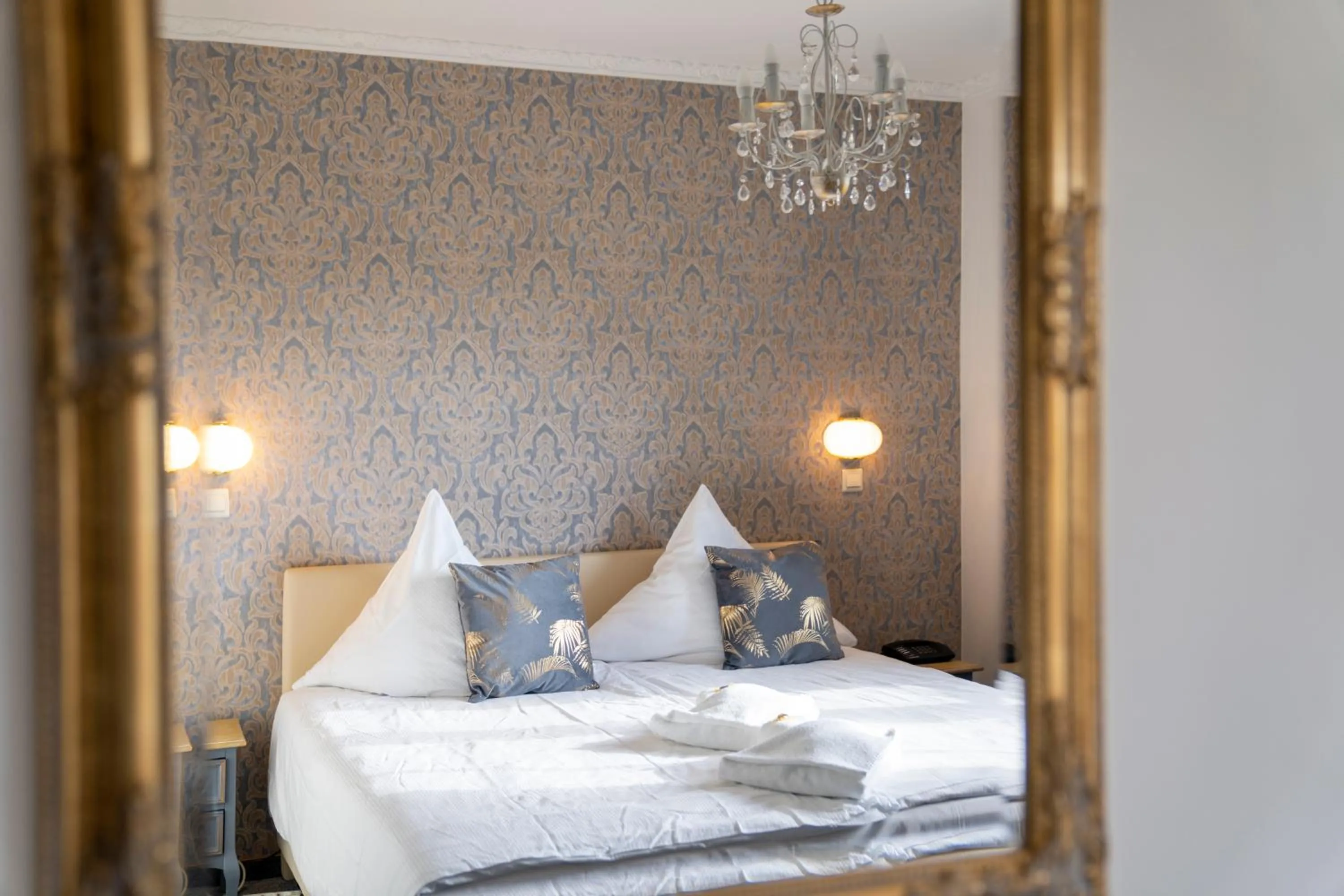 Bed in Hotel Am Wald B&B