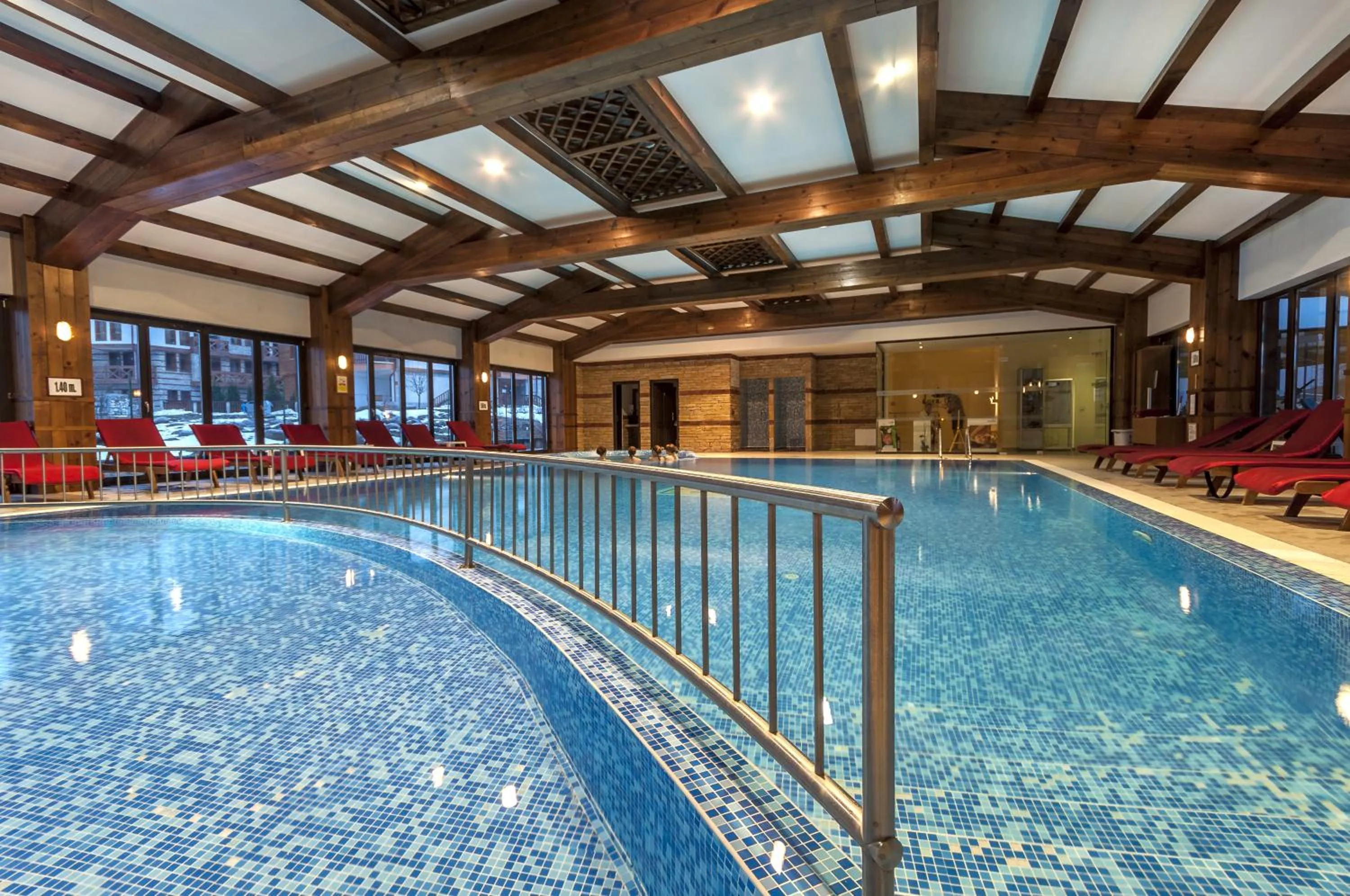 Swimming pool in Lion Bansko Hotel