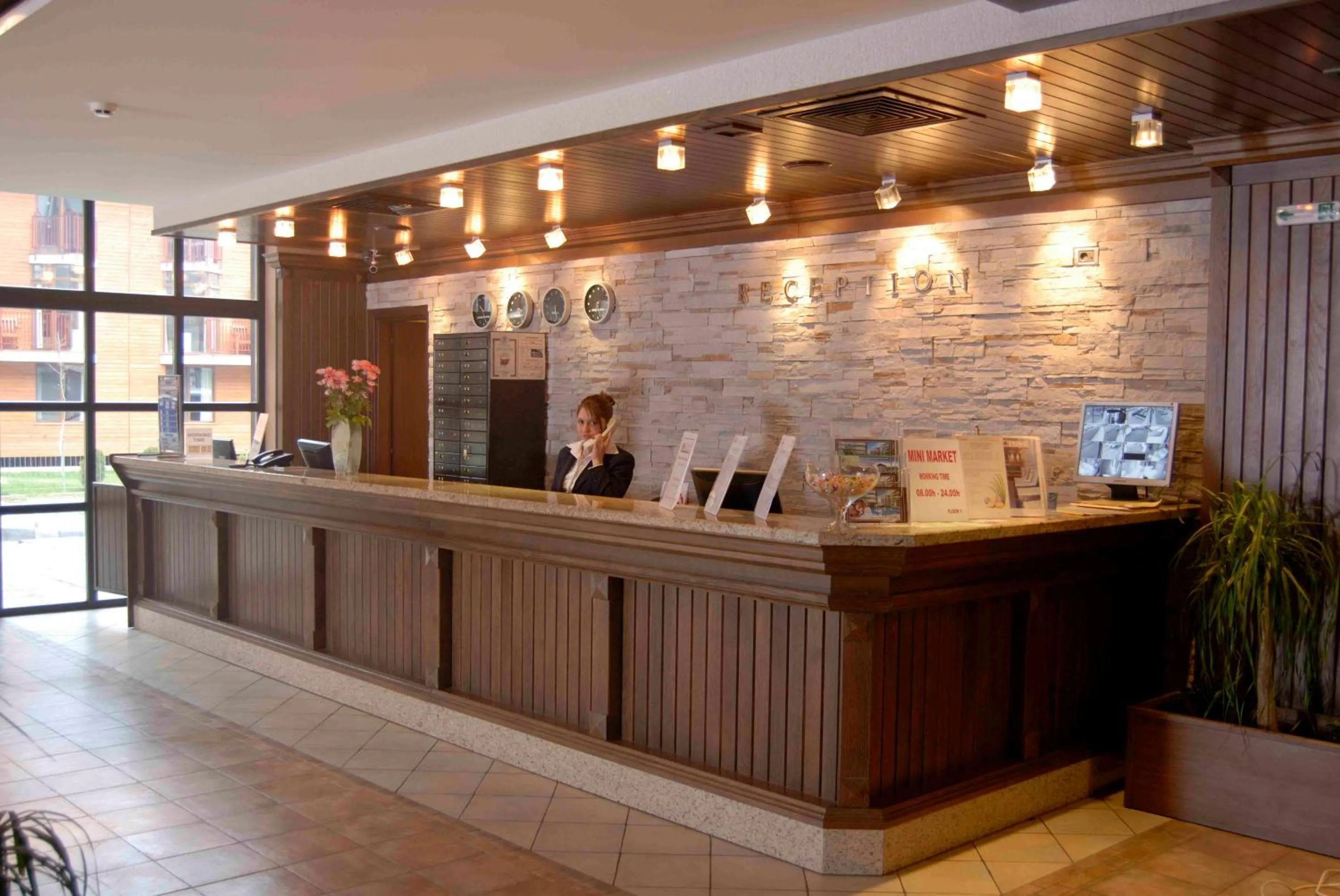 Lobby or reception in Lion Bansko Hotel