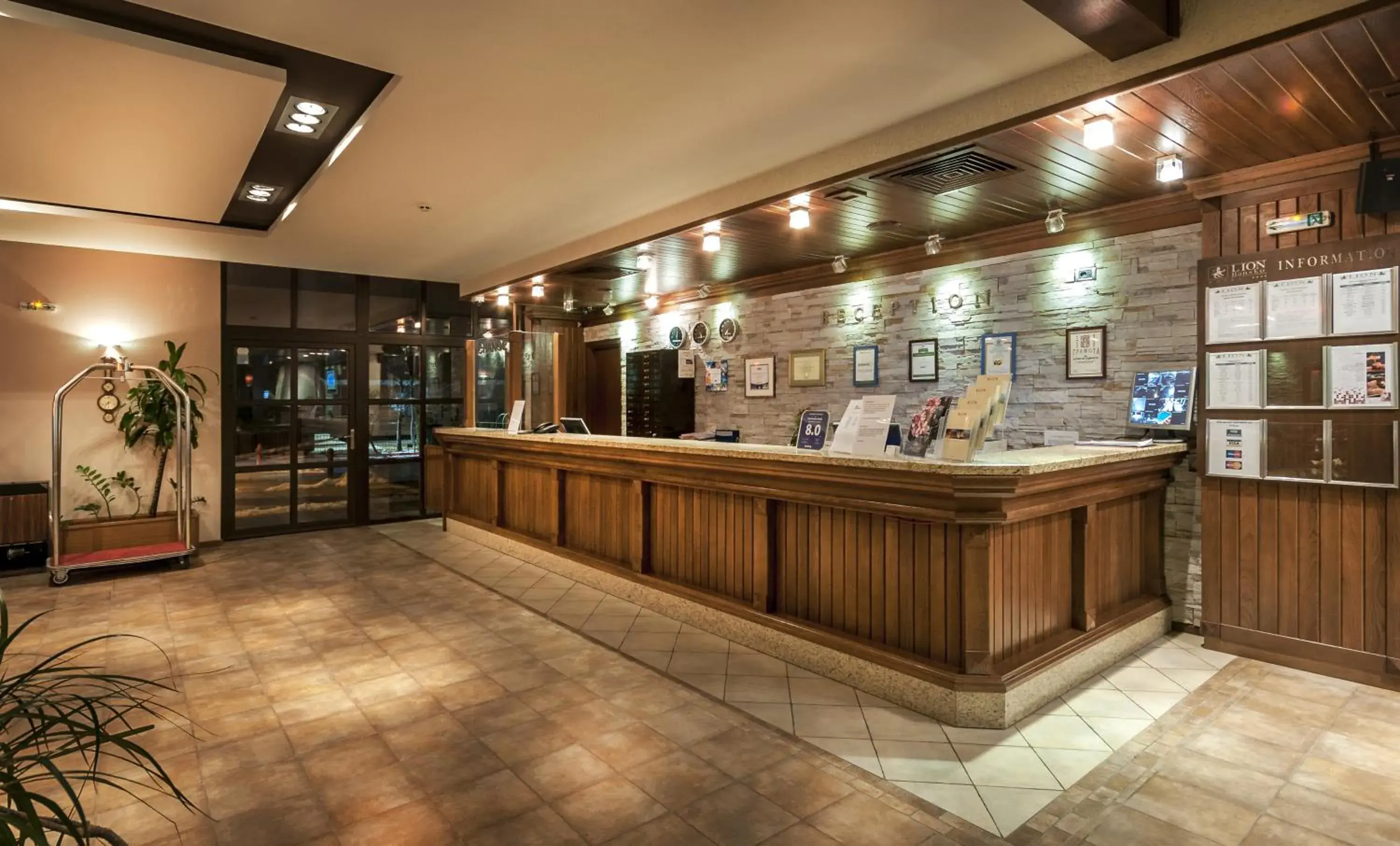 Lobby or reception in Lion Bansko Hotel Lobby or reception in Lion Bansko Hotel