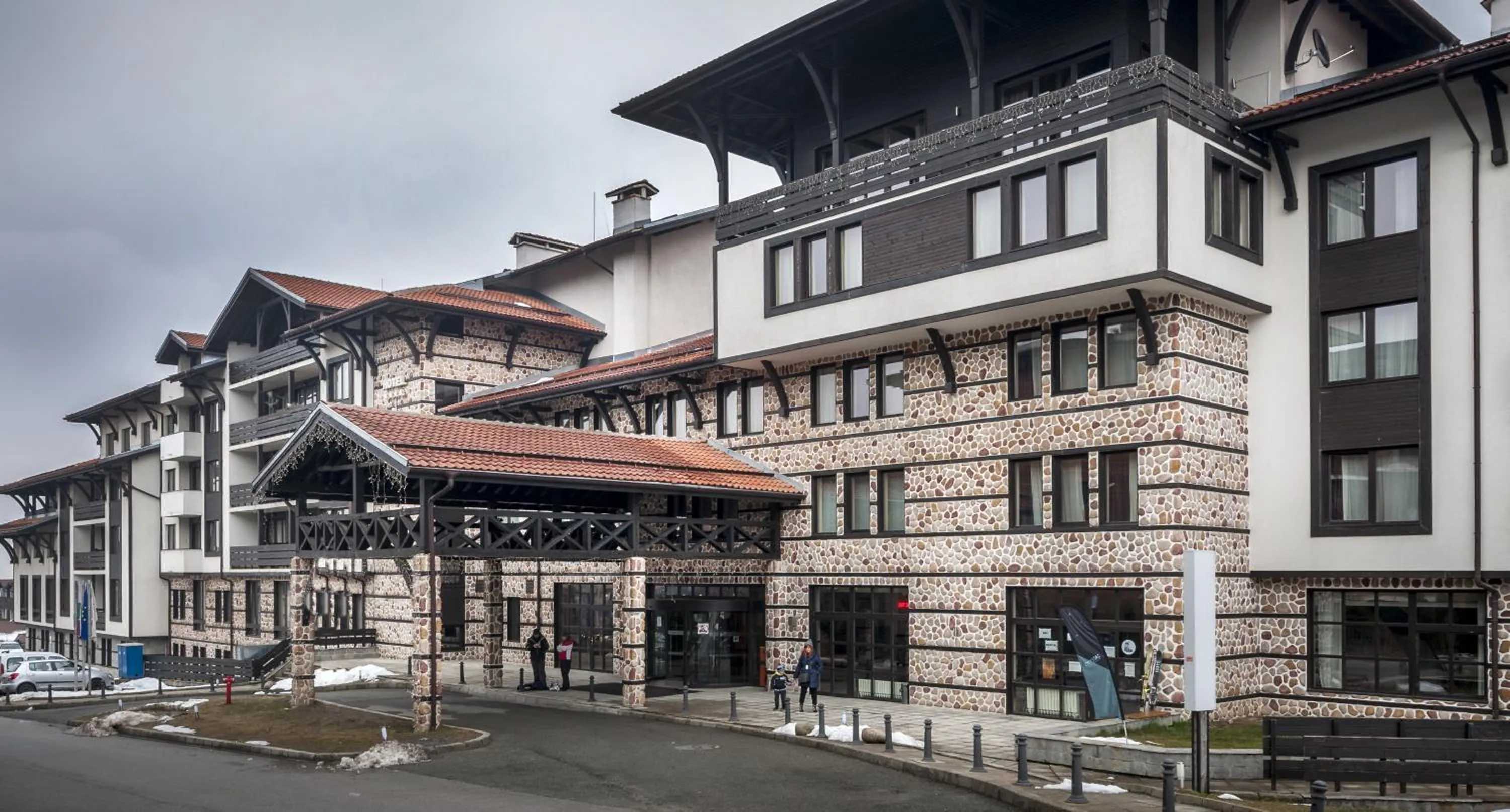 Facade/entrance in Lion Bansko Hotel