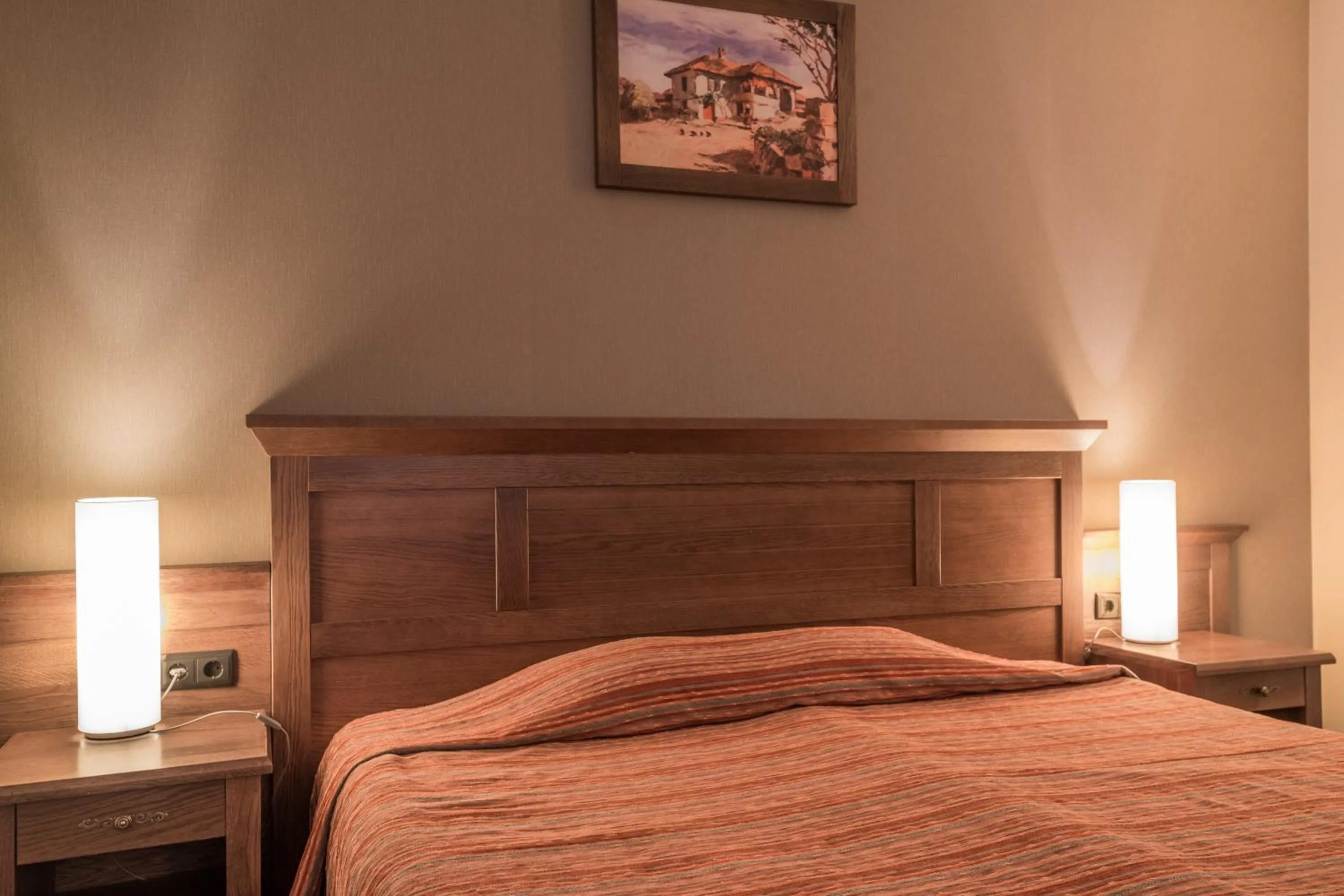 Bed in Lion Bansko Hotel