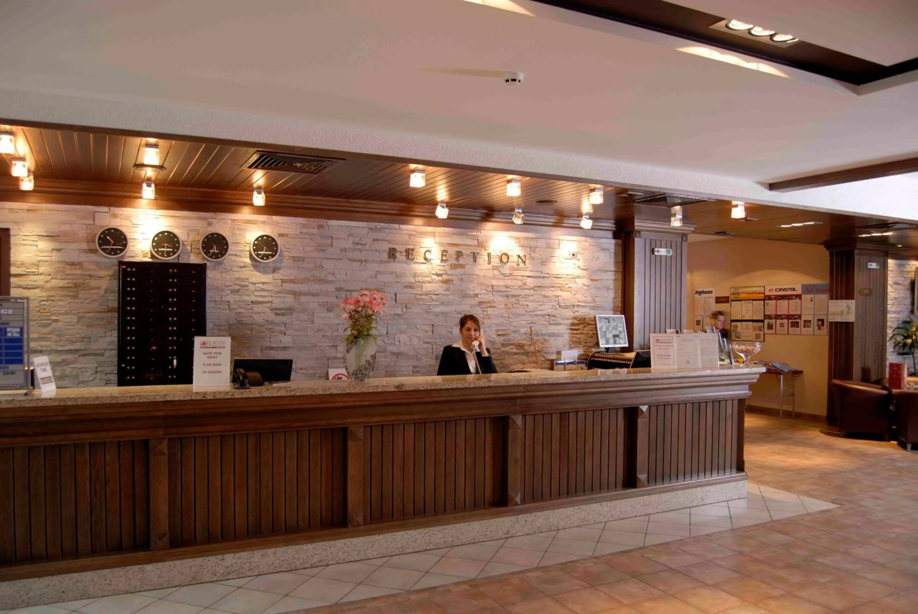 Lobby or reception in Lion Bansko Hotel