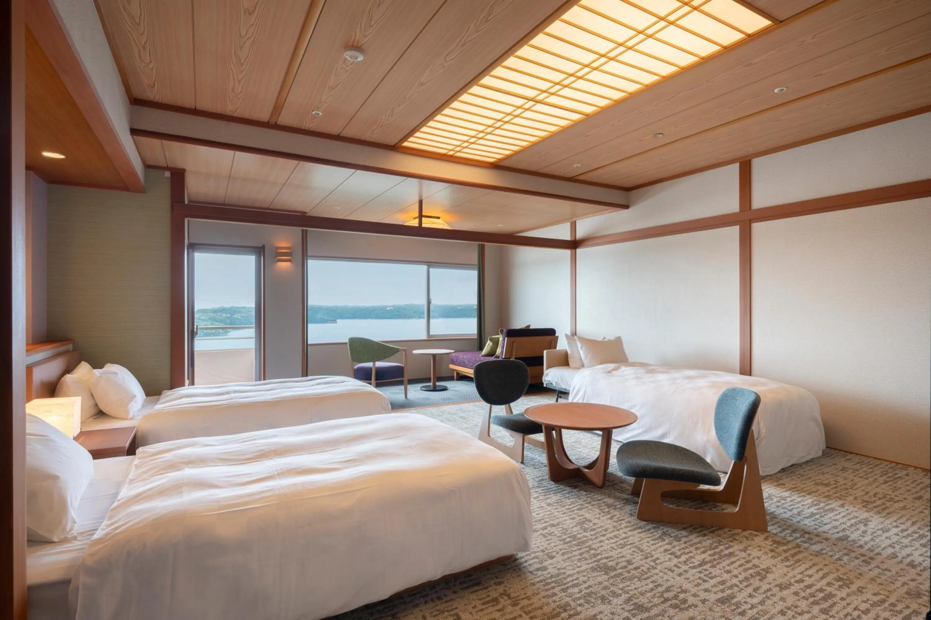 Bed in Kashikojima Hojoen