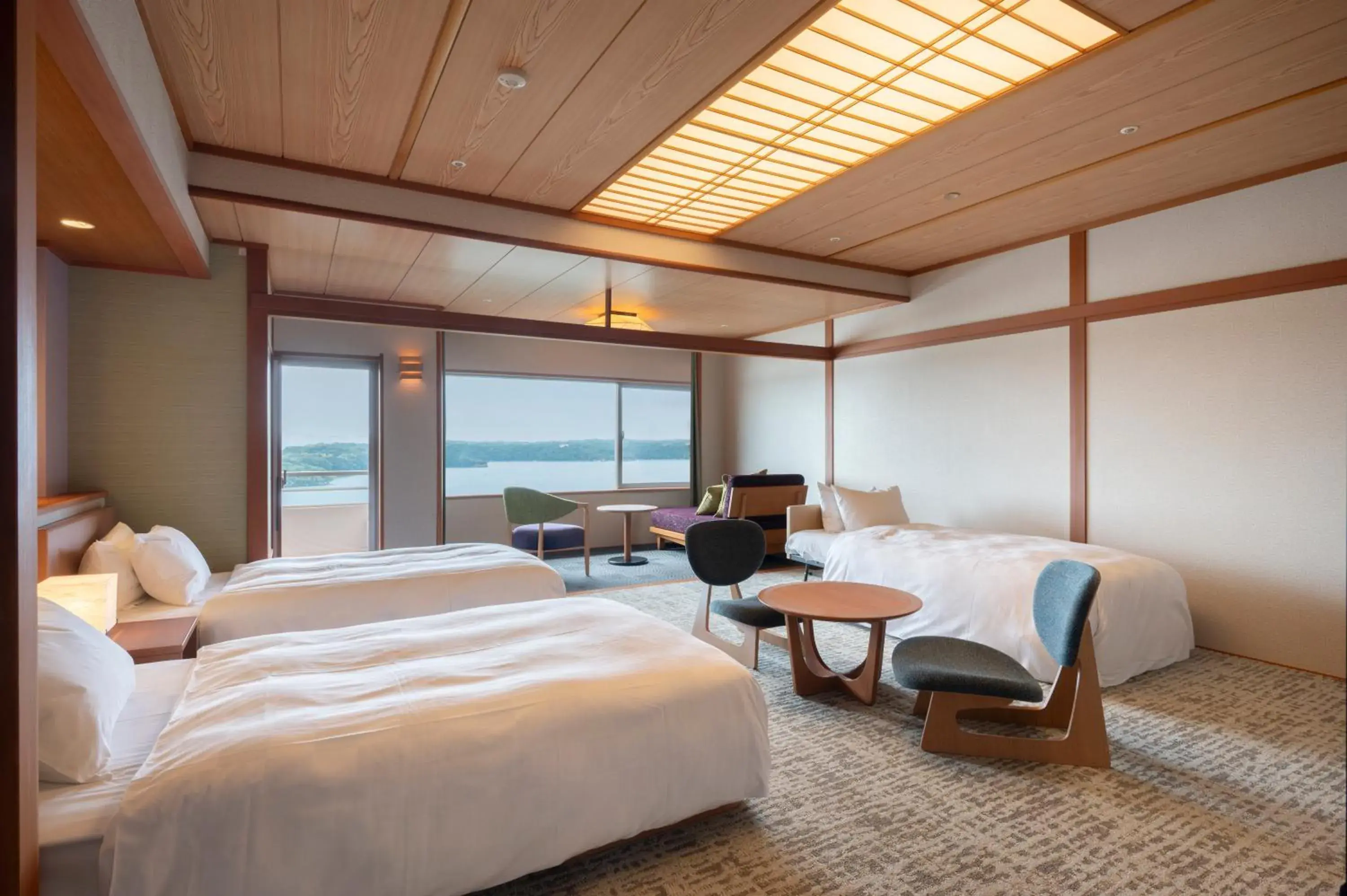 Bed in Kashikojima Hojoen Bed in Kashikojima Hojoen