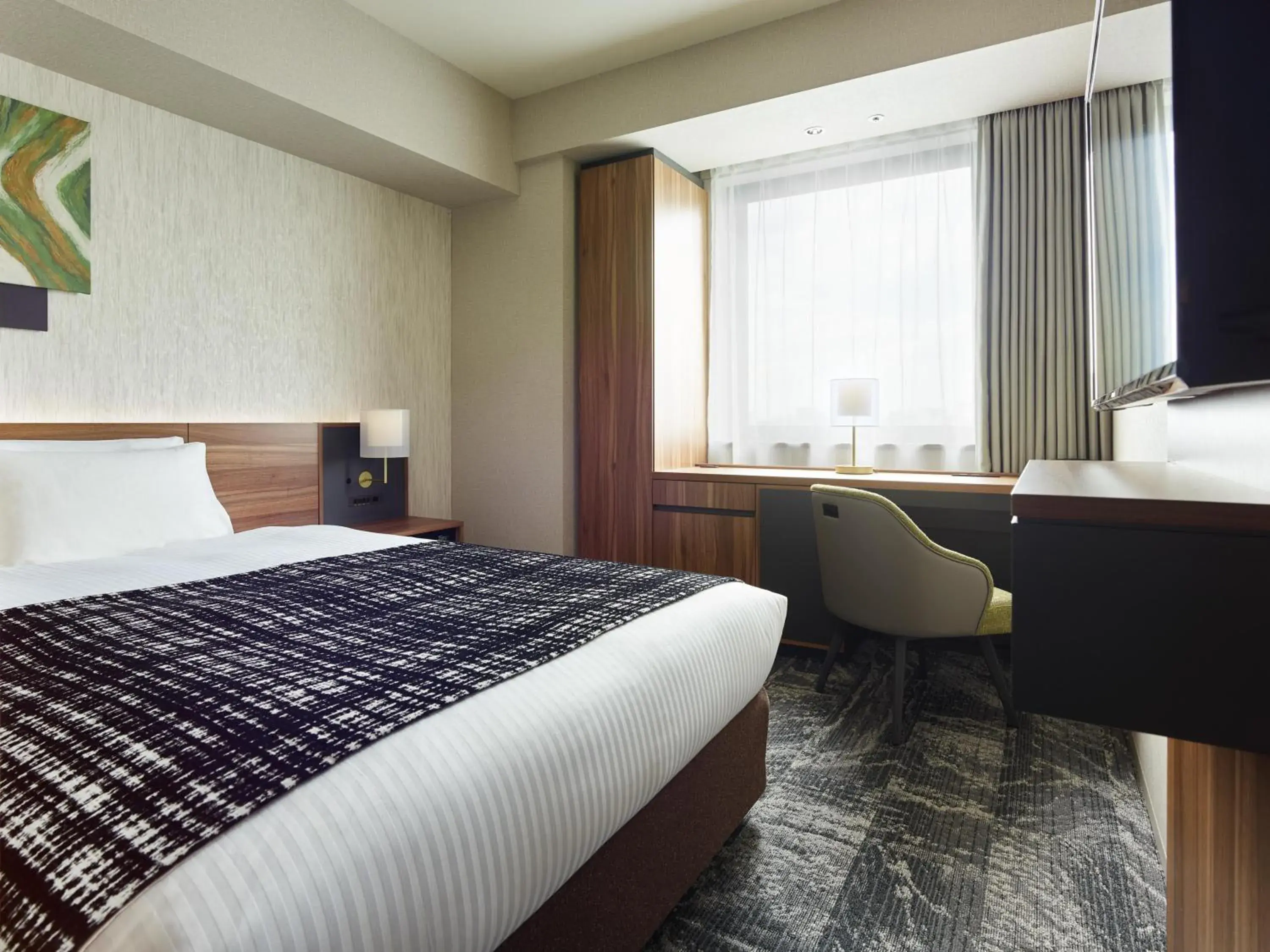 Photo of the whole room, Bed in Mitsui Garden Hotel Gotanda - Tokyo Photo of the whole room, Bed in Mitsui Garden Hotel Gotanda - Tokyo