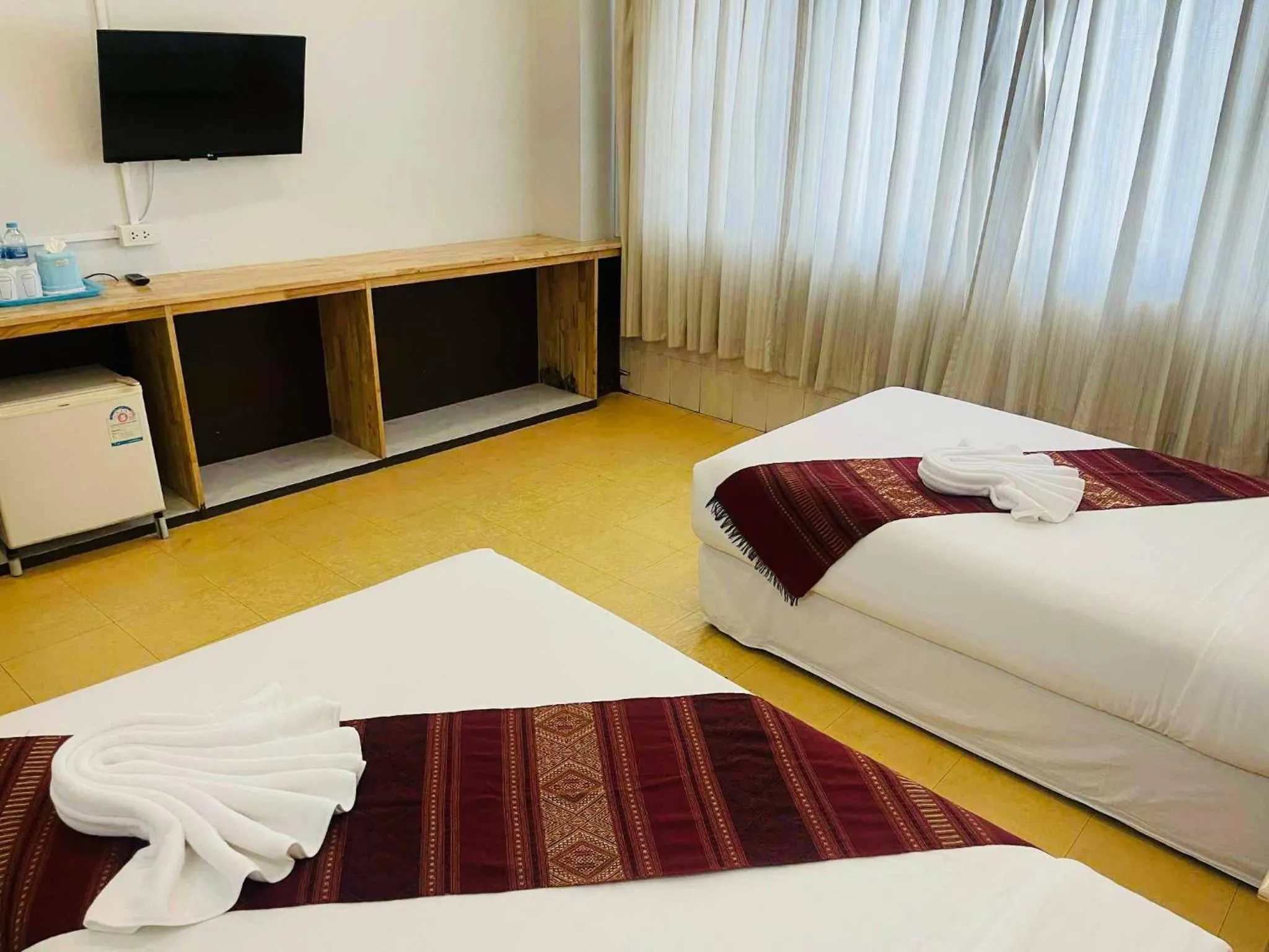 Bedroom, Bed in S2S Queen Trang Hotel