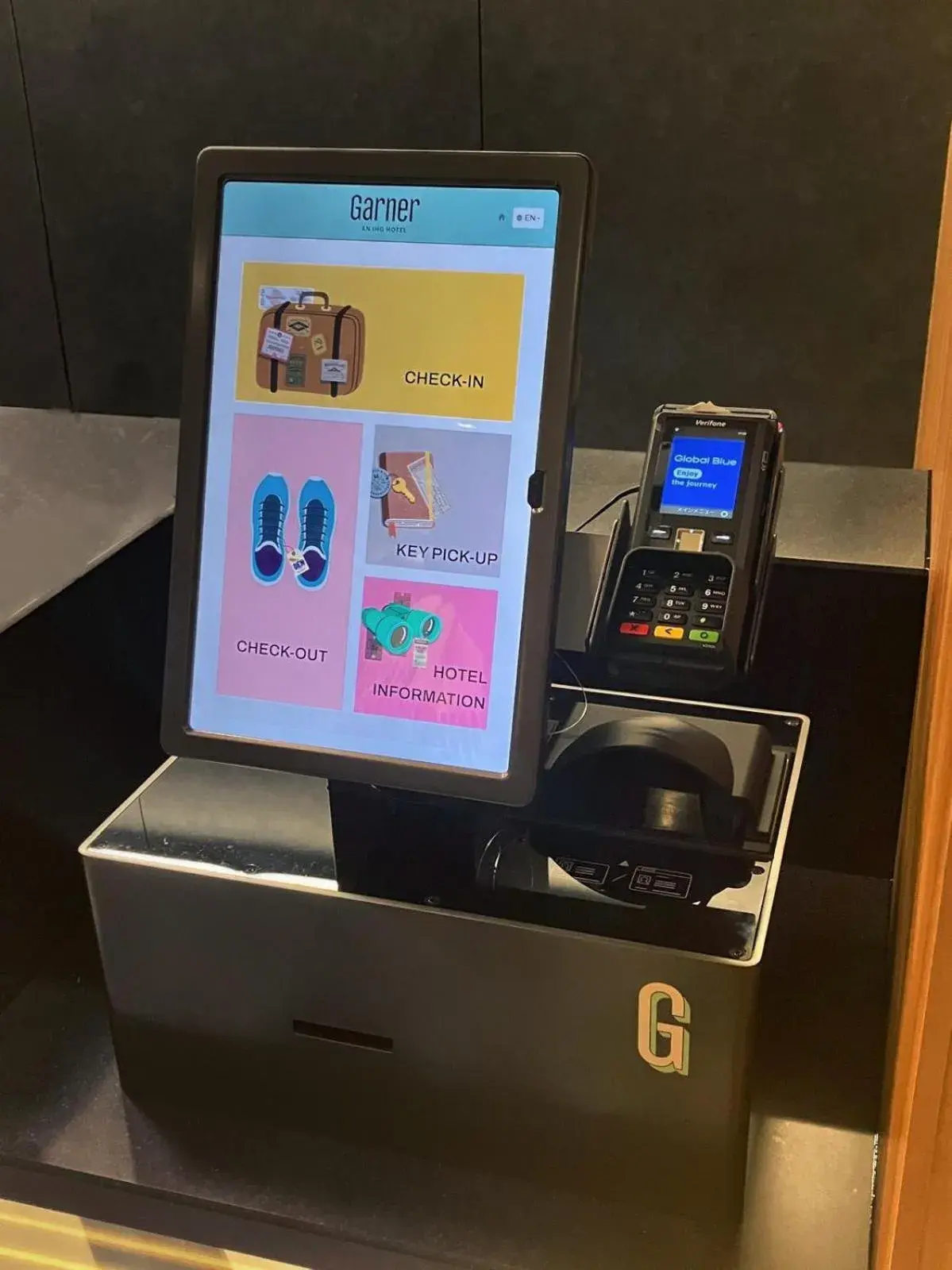 Lobby or reception in Garner Hotel Osaka Honmachi Kita Semba by IHG Lobby or reception in Garner Hotel Osaka Honmachi Kita Semba by IHG