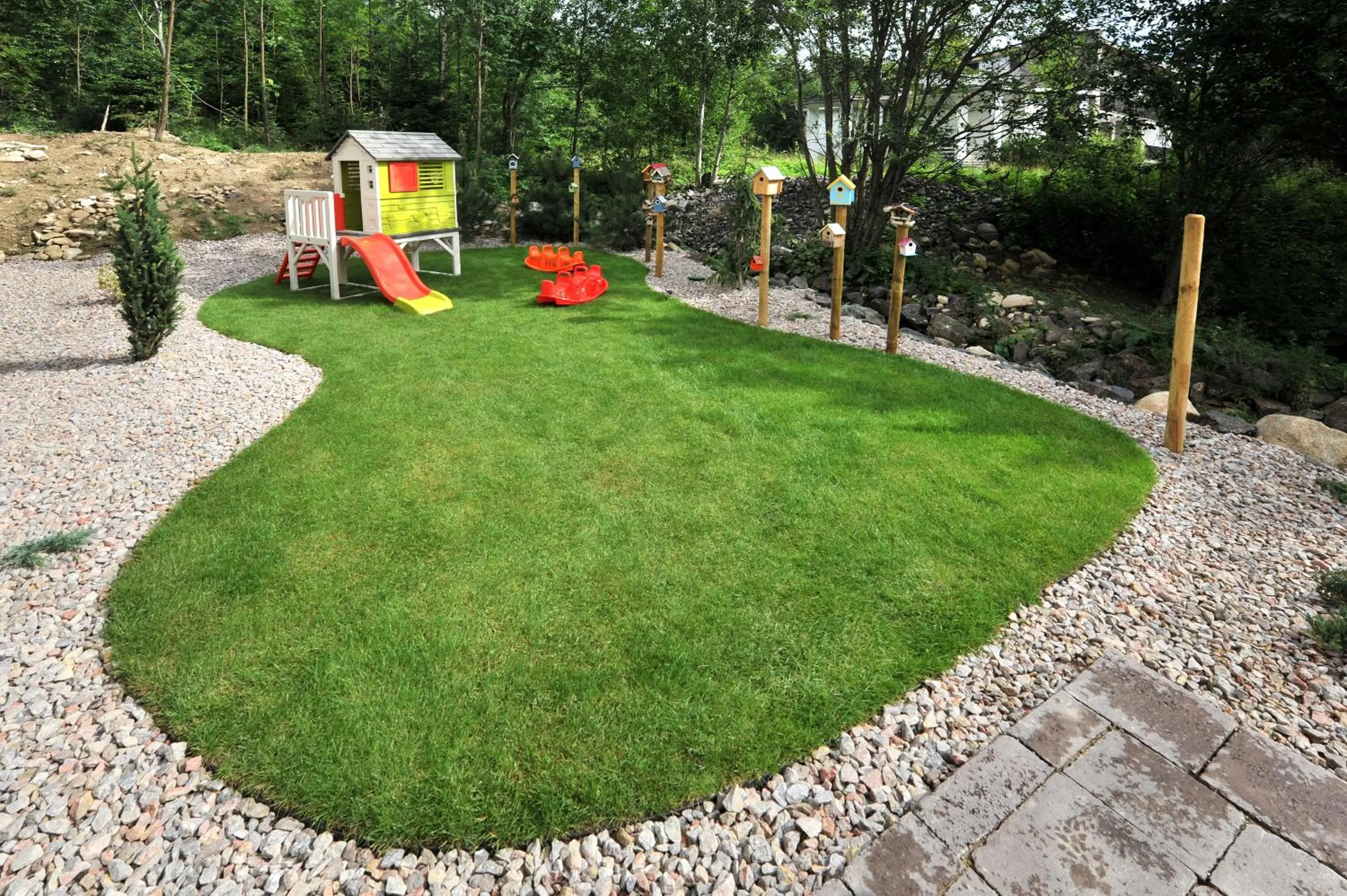Children play ground in APLEND Vila Olívia