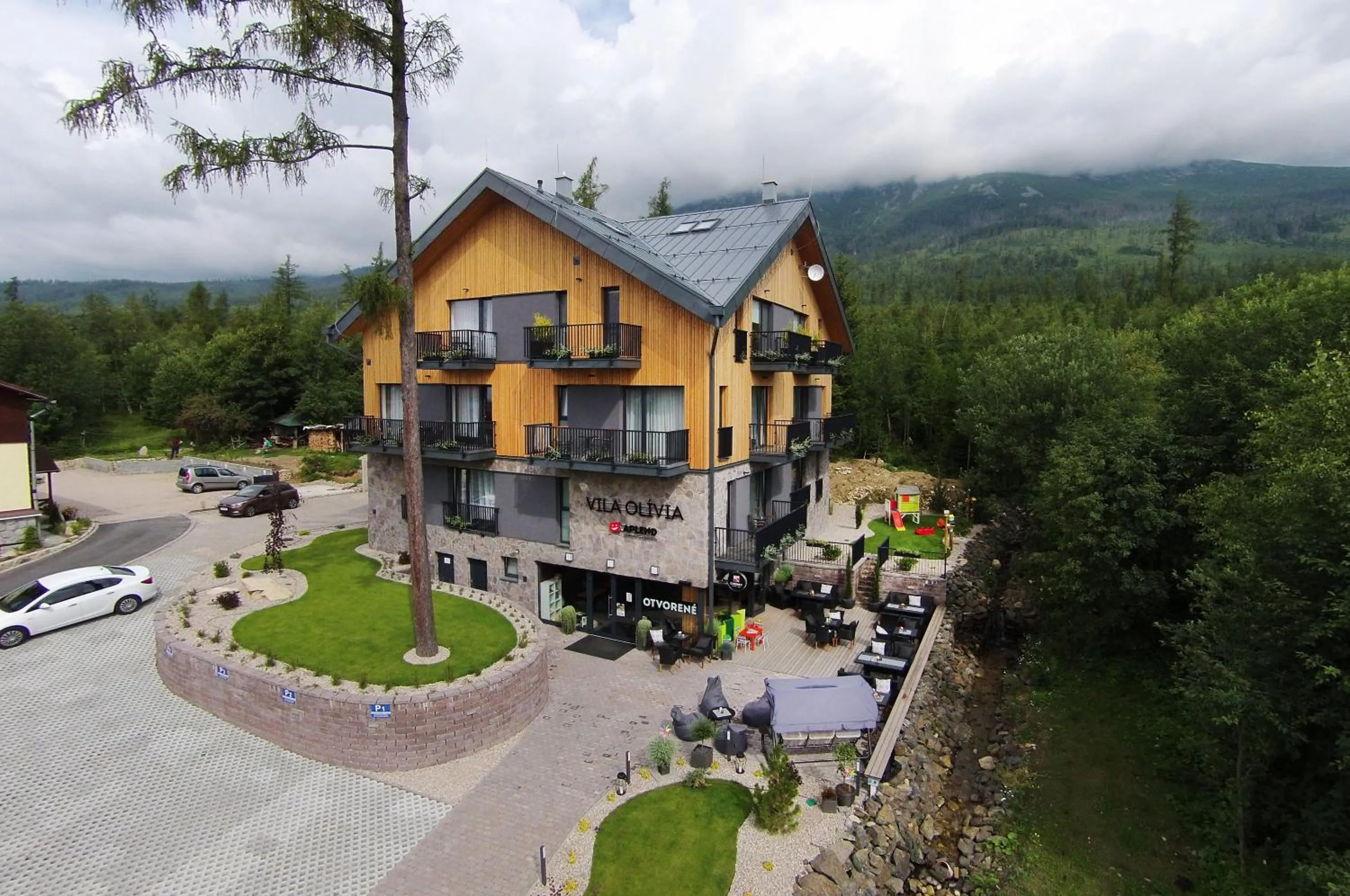 Bird's eye view in APLEND Vila Olívia