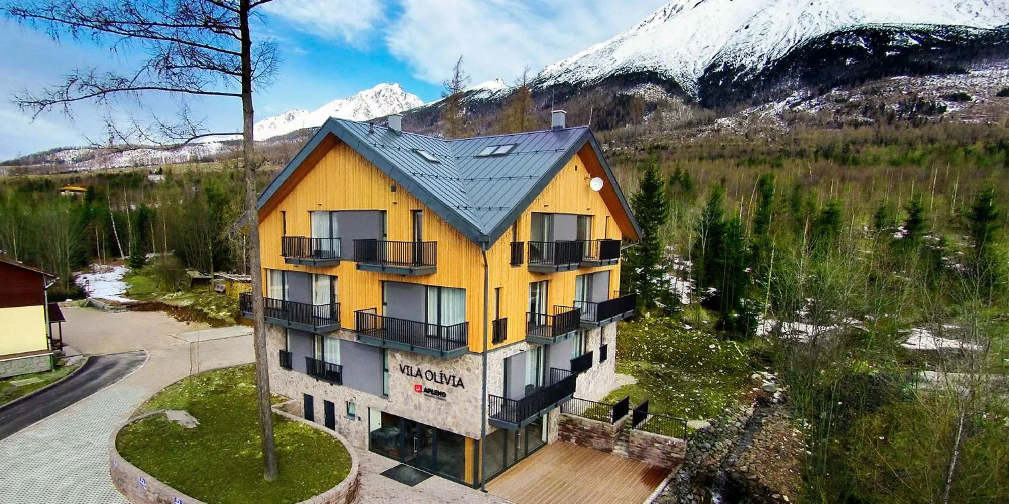 Bird's eye view in APLEND Vila Olívia