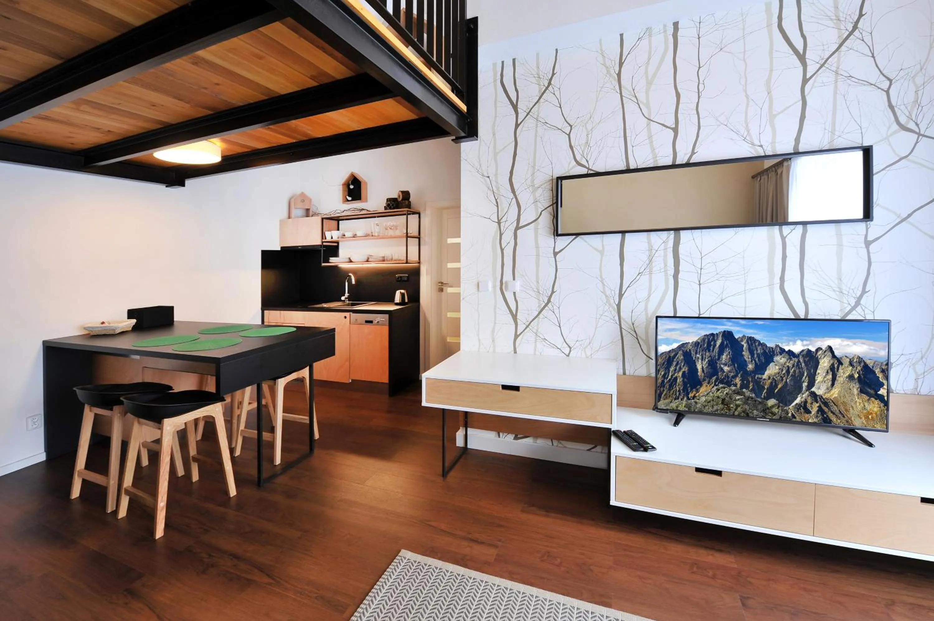 Living room in APLEND Vila Olívia