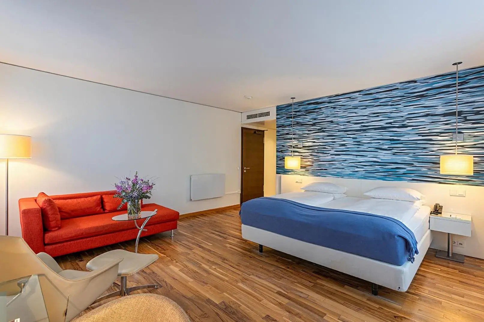 Bed in Pestana Berlin Tiergarten Bed in Pestana Berlin Tiergarten