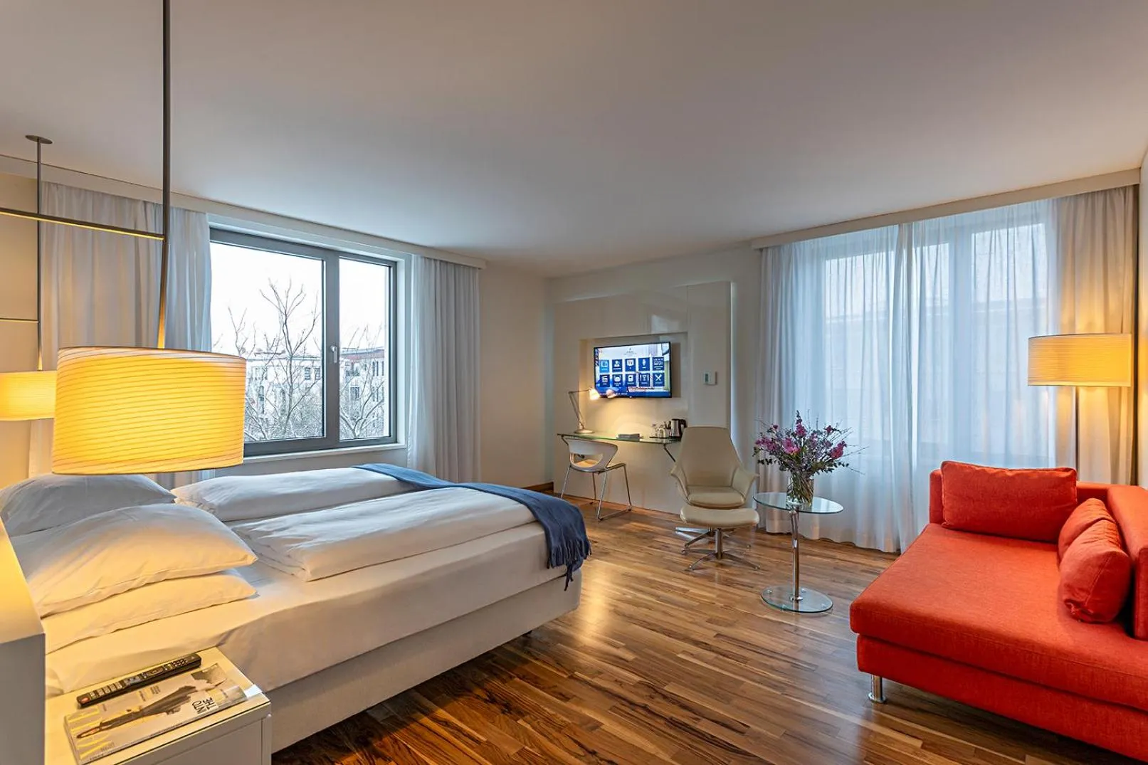 Bed in Pestana Berlin Tiergarten