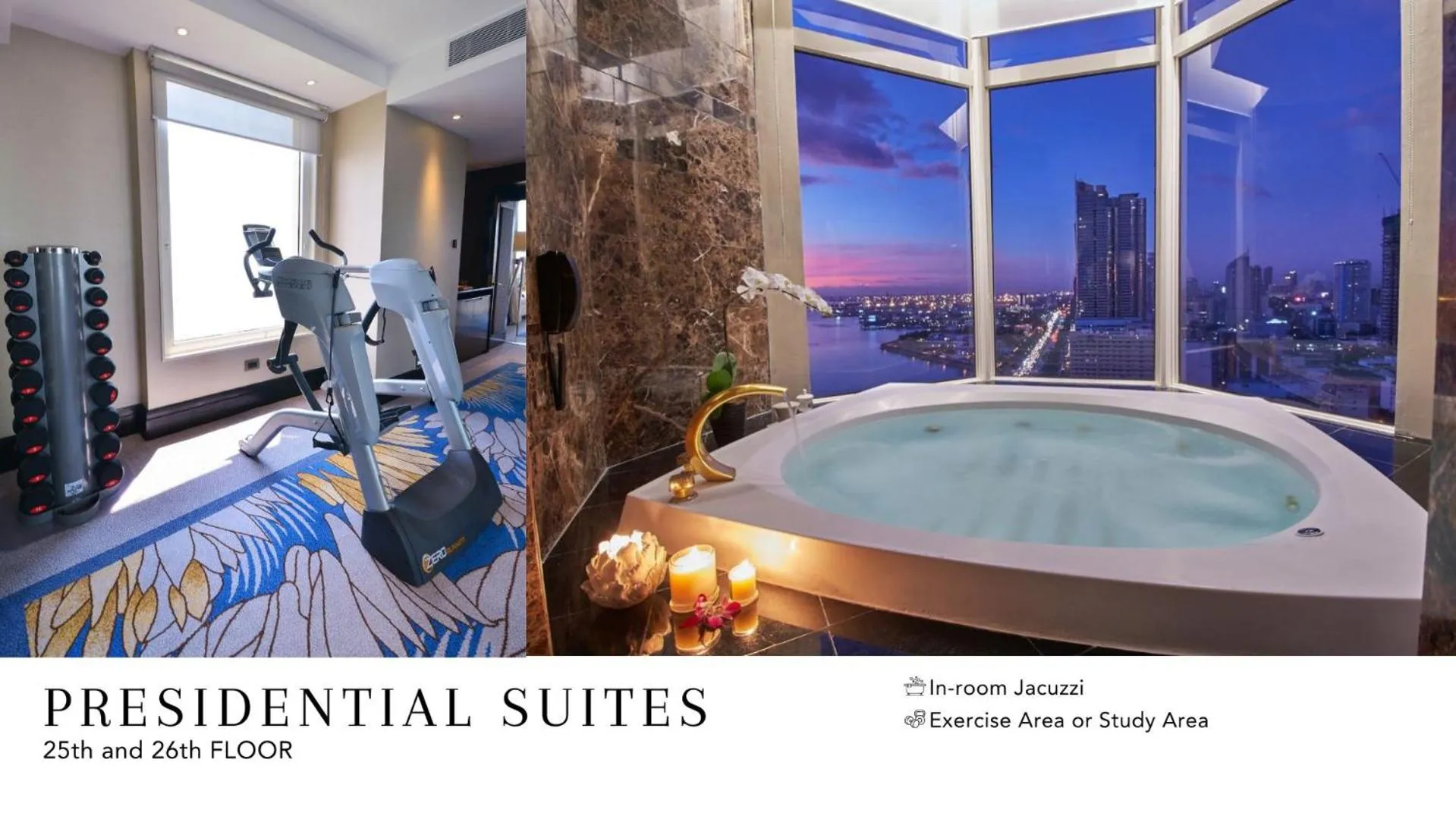 Hot Tub in Diamond Hotel Philippines