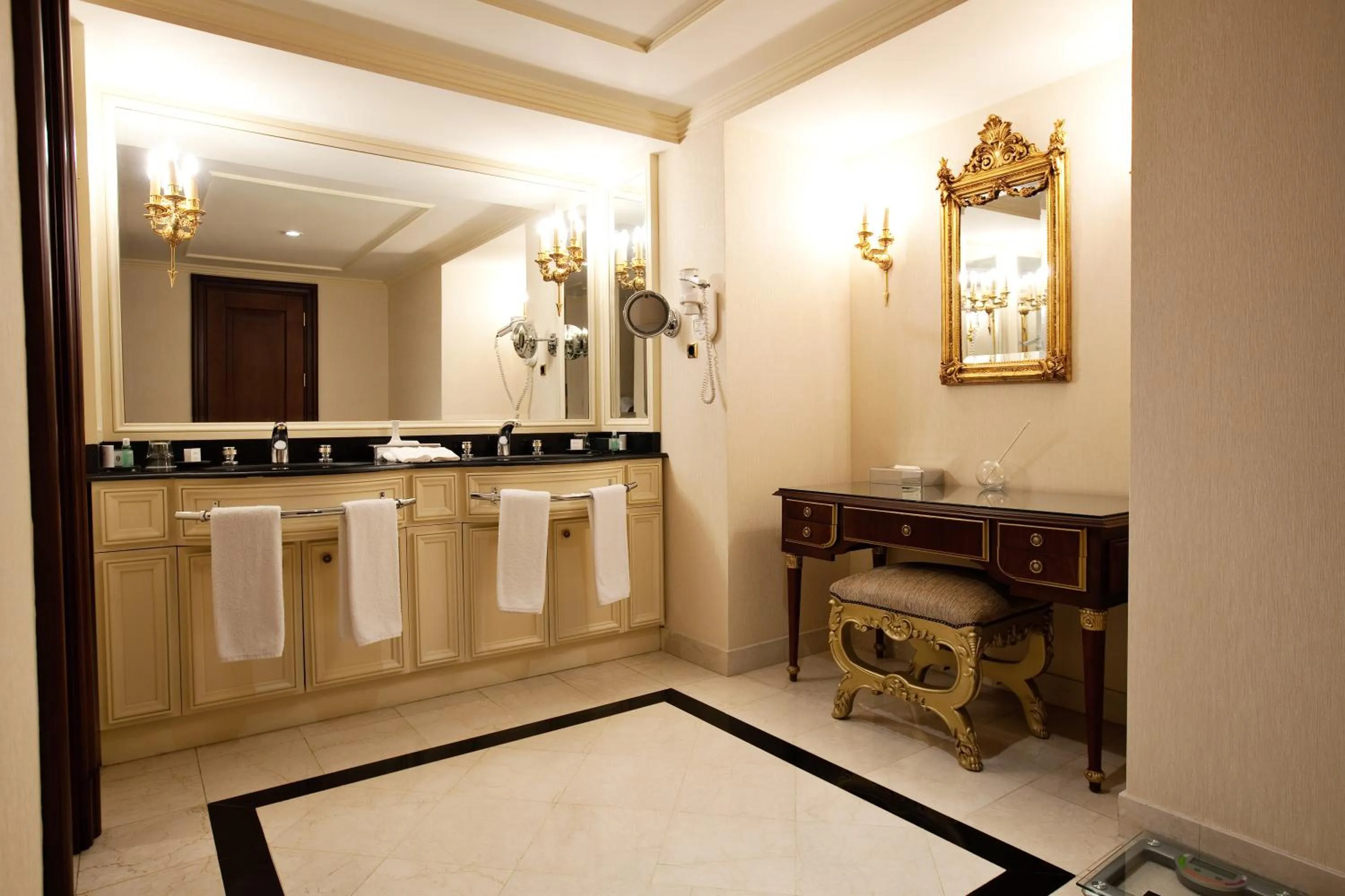 Bathroom in InterContinental Almaty by IHG