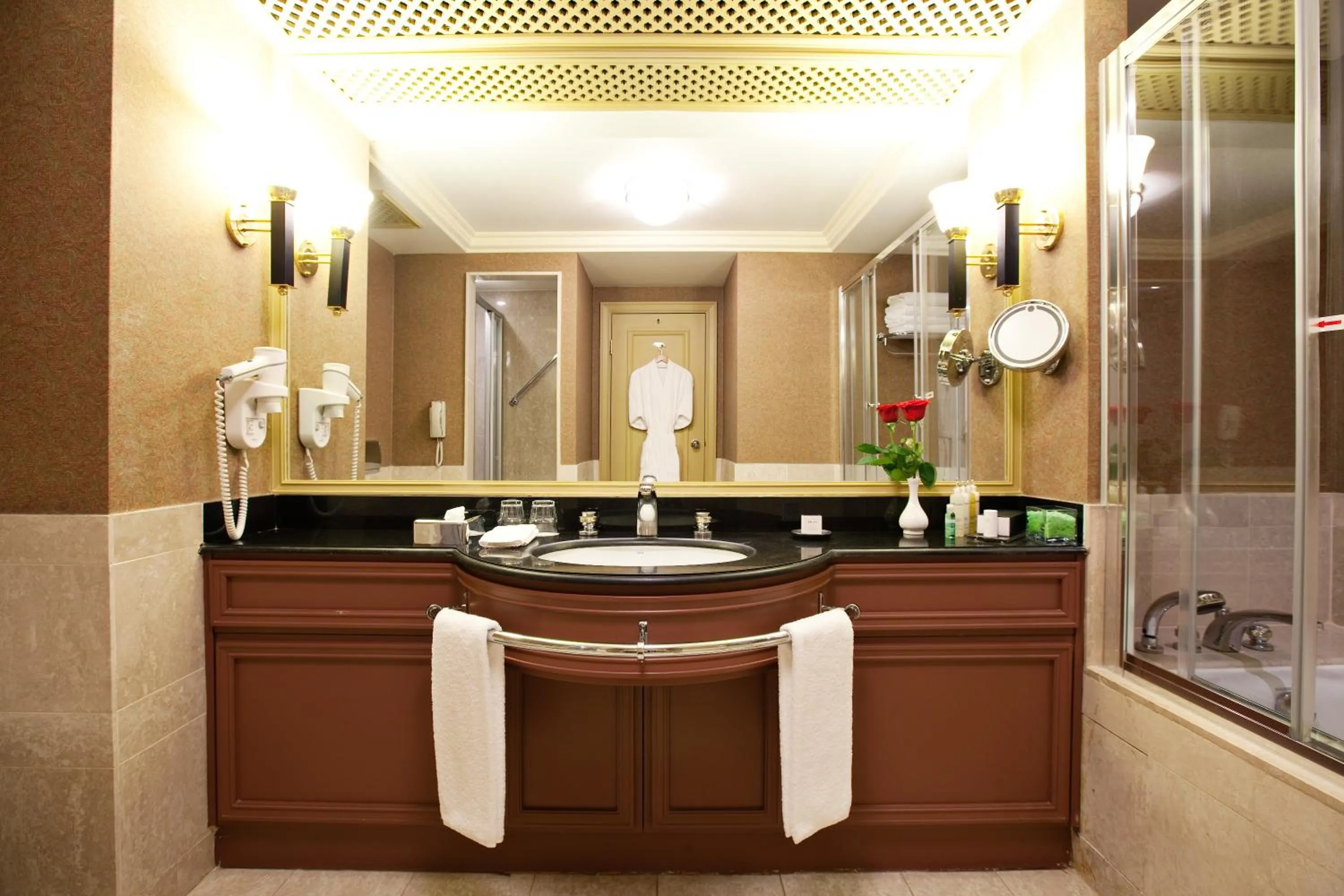 Bathroom in InterContinental Almaty by IHG