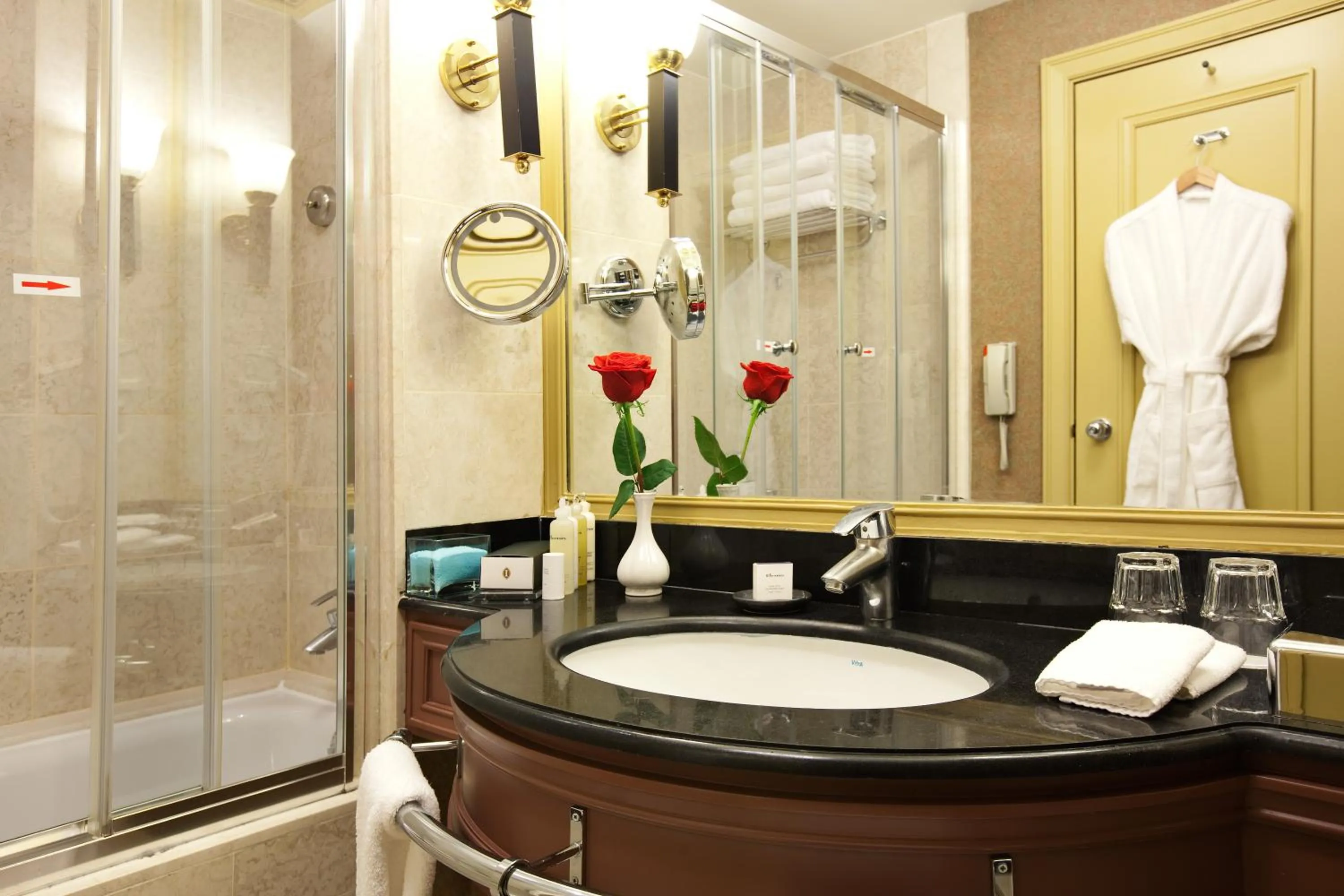 Bathroom in InterContinental Almaty by IHG