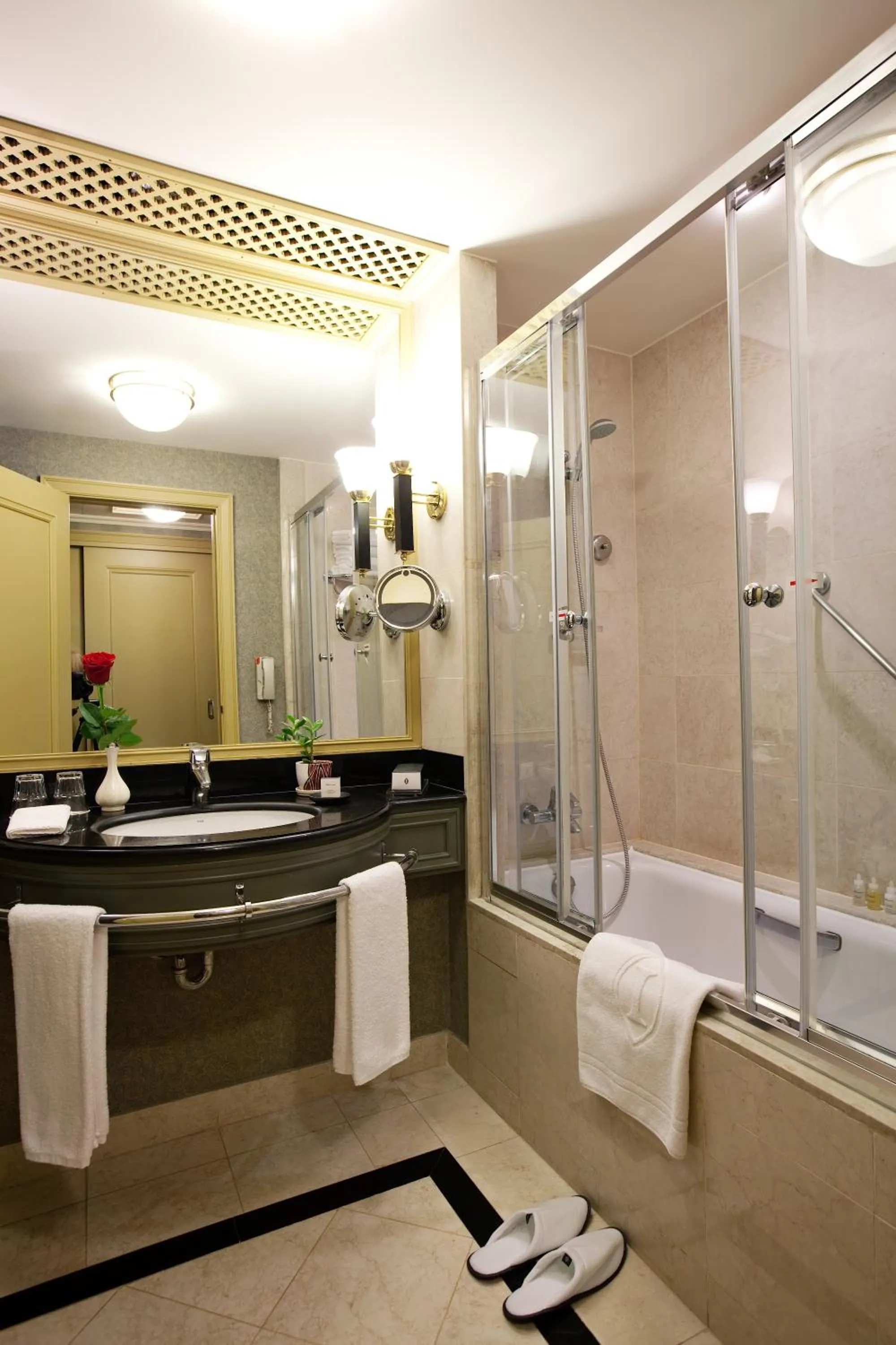Bathroom in InterContinental Almaty by IHG
