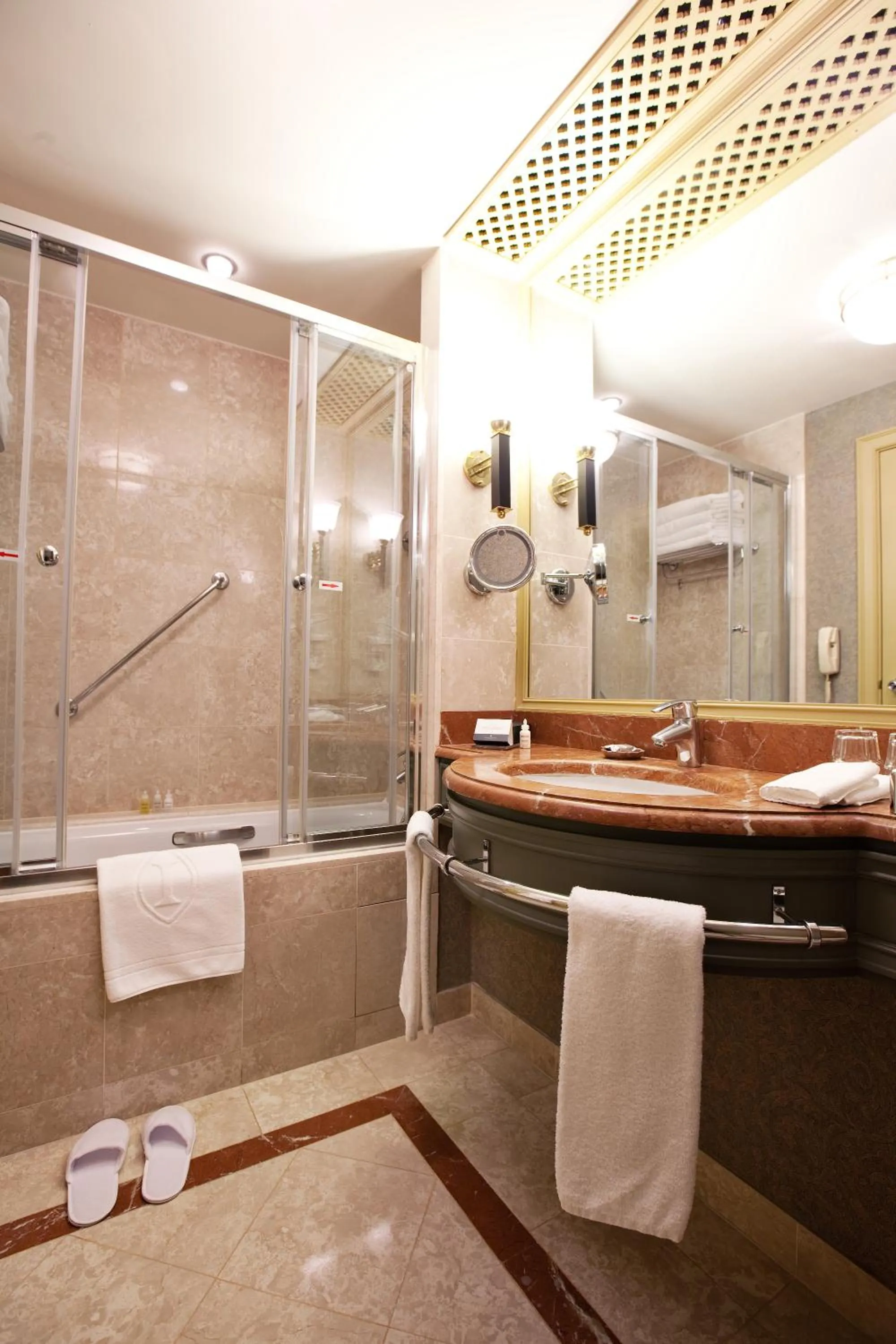 Bathroom in InterContinental Almaty by IHG