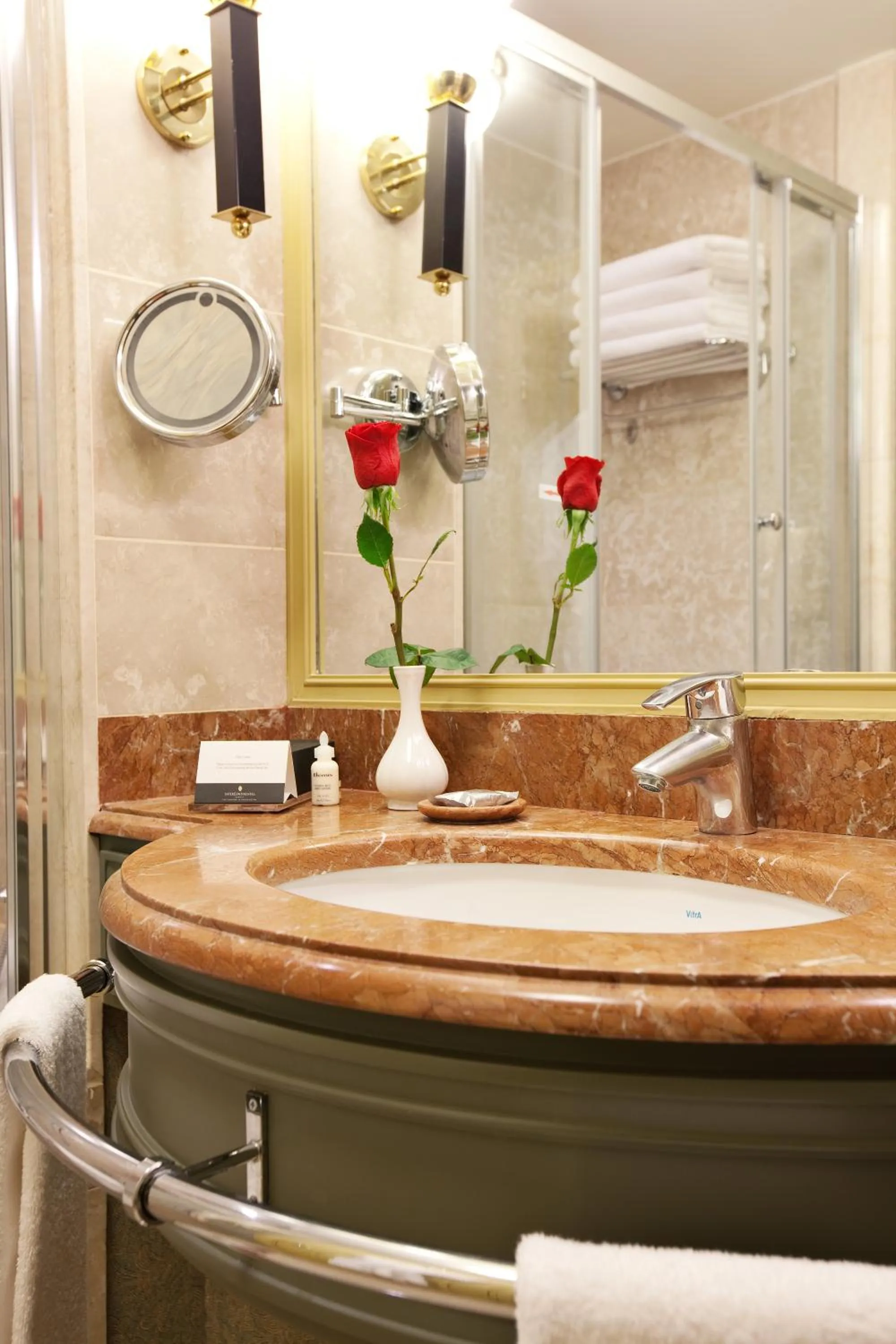 Bathroom in InterContinental Almaty by IHG