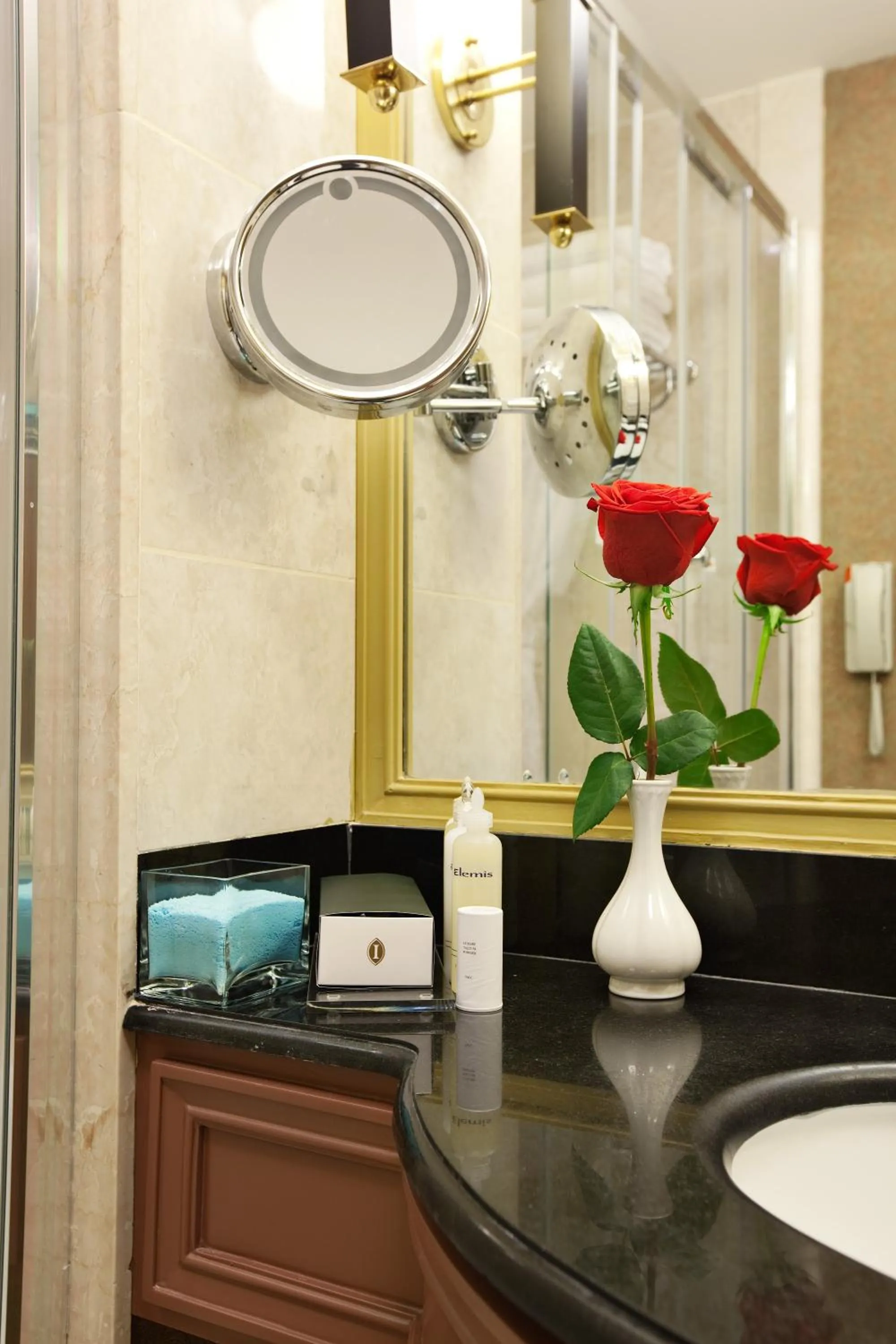 Bathroom in InterContinental Almaty by IHG